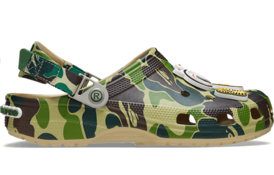Bape Babe X Crocs Classic Clog Size US 9 / EU 42 - 3 Thumbnail