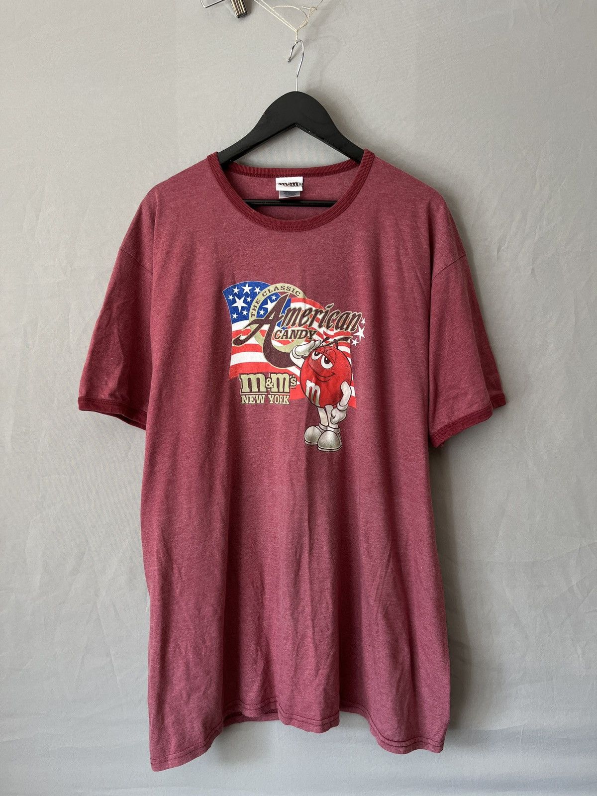 Vintage M&Ms The Classic American Candy Vintage USA Tshirt Size US XXL / EU 58 / 5 - 2 Thumbnail