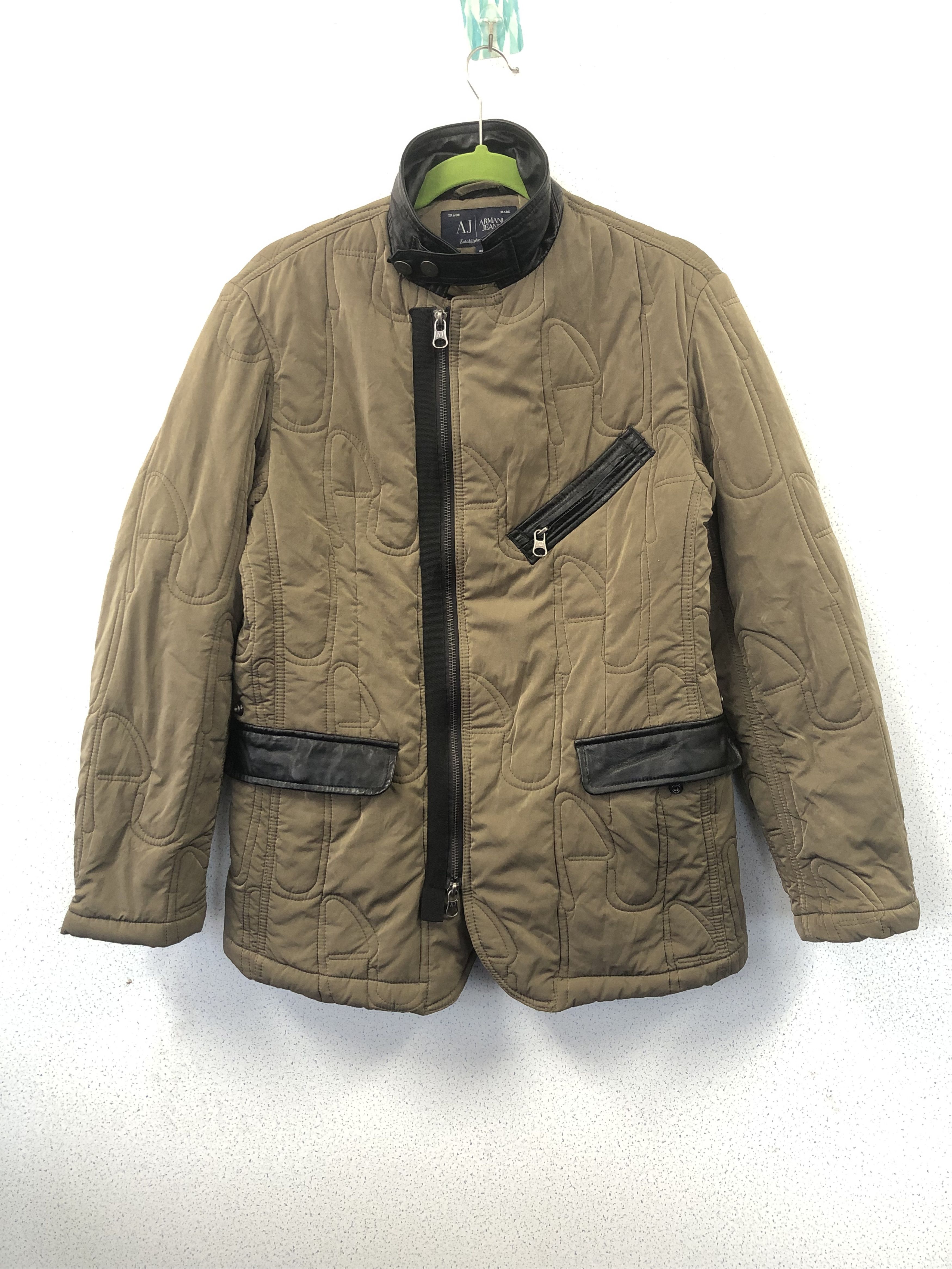 Armani Armani Jeans Cold Weather Jacket – Sleek & Durable Size US M / EU 48-50 / 2 - 1 Thumbnail