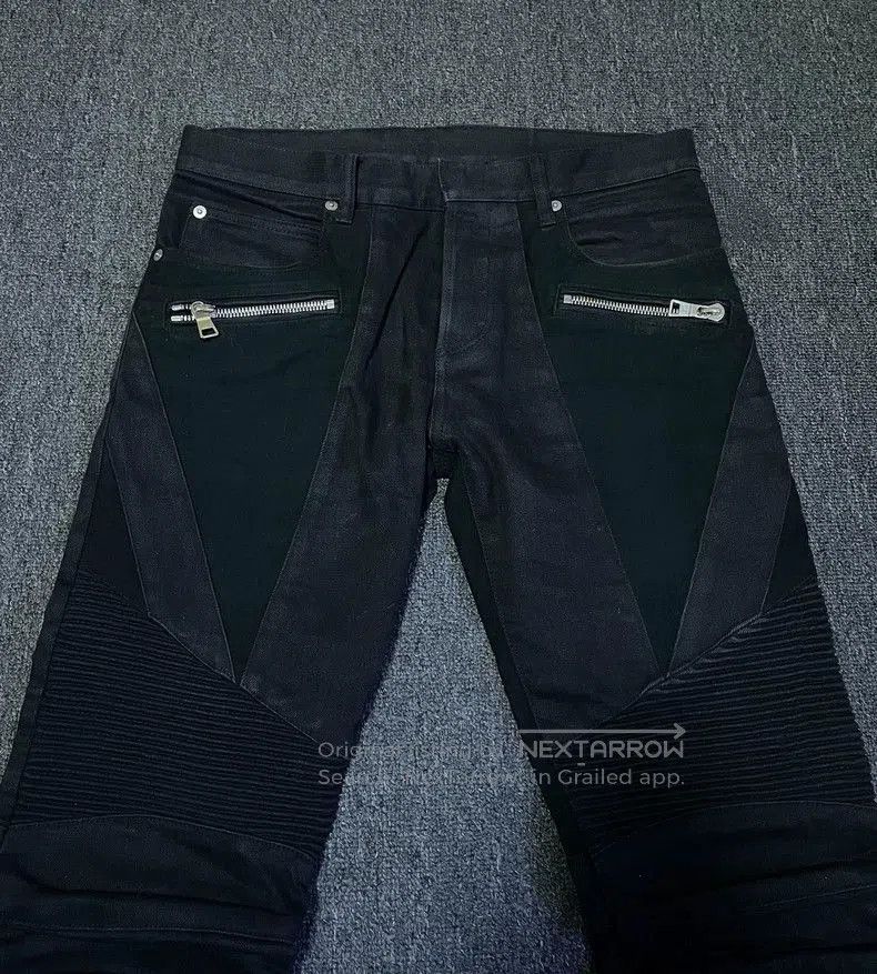 Balmain Balmain Motorcycle jeans. Size US 30 / EU 46 - 2 Thumbnail