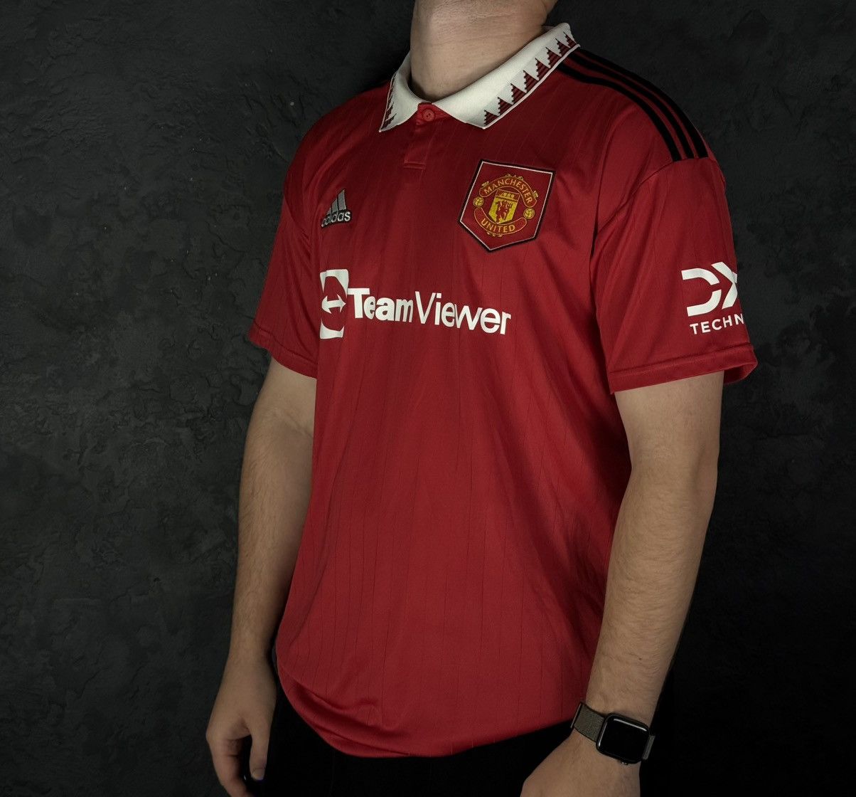 Adidas Manchester United Jersey 2022-23 Home Football Soccer Shirt Size US XL / EU 56 / 4 - 1 Thumbnail