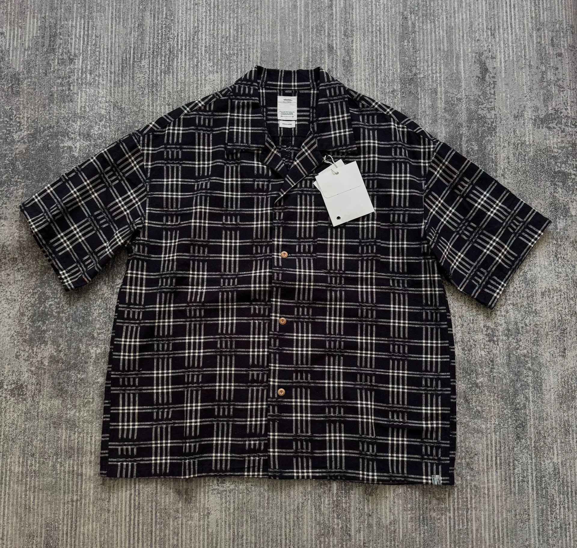 Visvim visvim short sleeve crosby shirt kasuri Size US M / EU 48-50 / 2 - 1 Thumbnail
