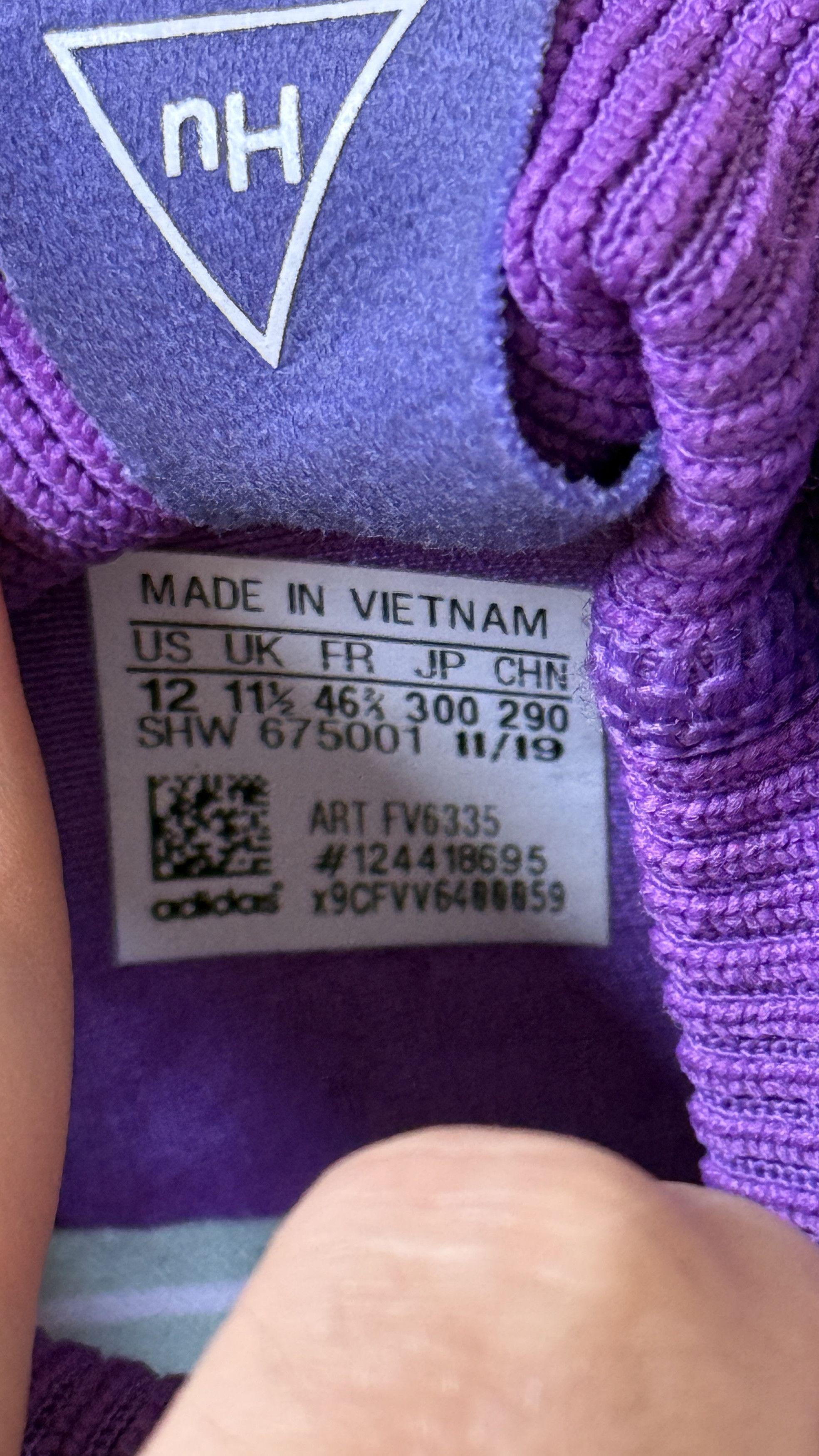 Adidas × Human Made 4D Runner 'Active Purple' Size US 12 / EU 45 - 8 Thumbnail
