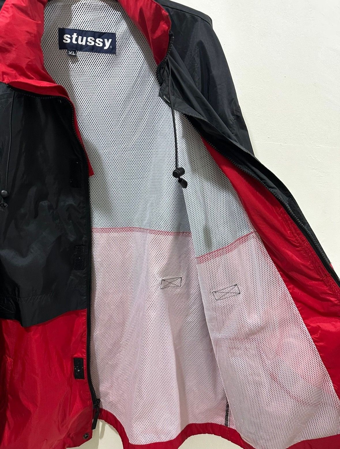 Stussy VTG STUSSY Retro WINDBREAKER Tall Size Fit L to XL Size US L / EU 52-54 / 3 - 7 Thumbnail