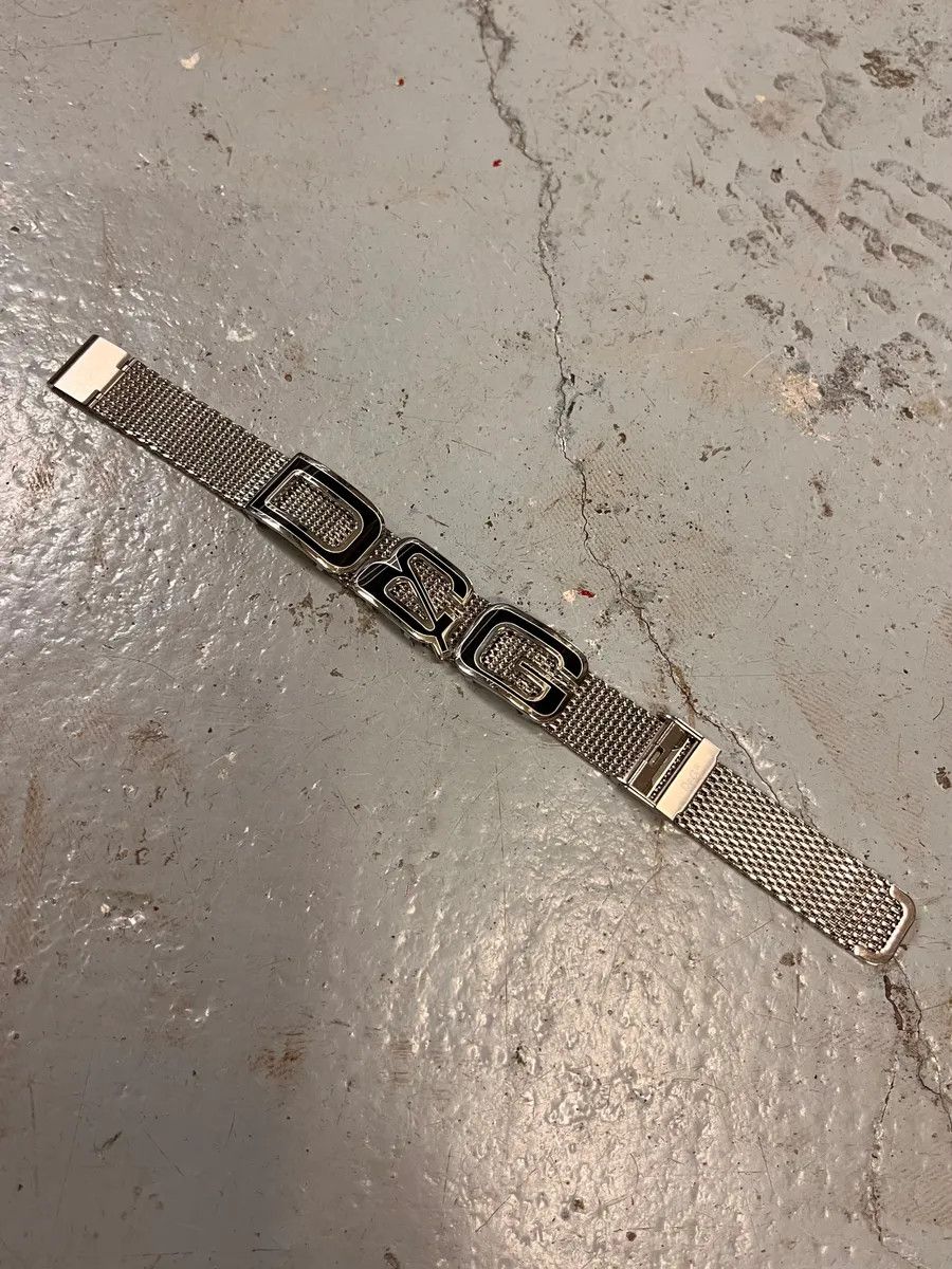 Dolce & Gabbana AW2007 Dolce & Gabbana Stainless Steel D&G Bracelet Size ONE SIZE - 5 Thumbnail