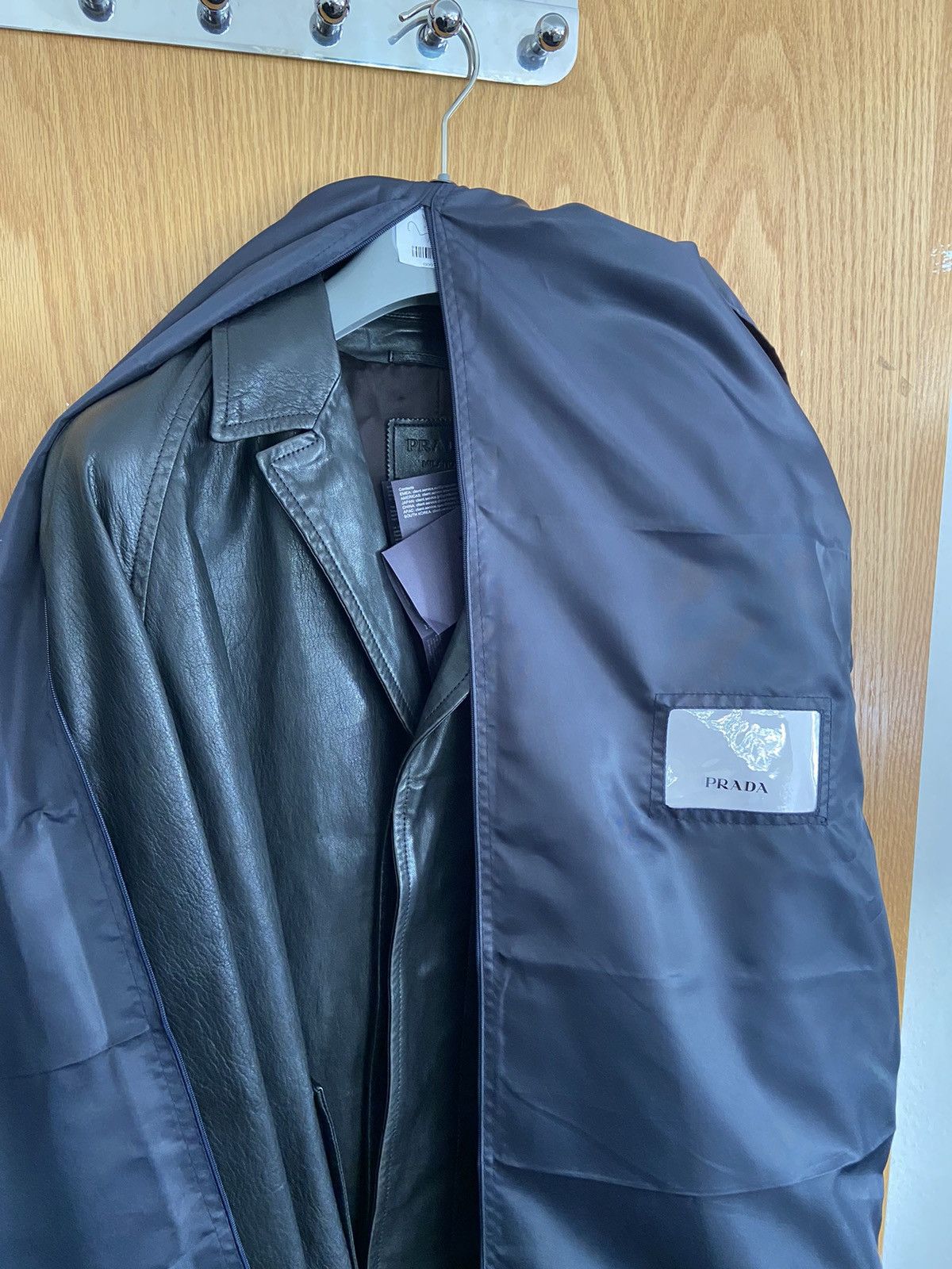 Prada Prada CAPPOTTO calfskin coat Size US M / EU 48-50 / 2 - 3 Thumbnail