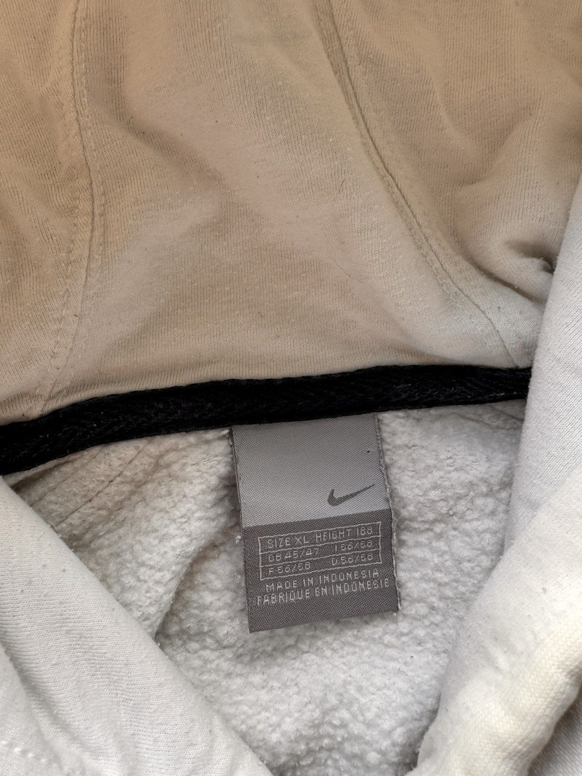 Nike × Vintage NIKE VINTAGE CENTER LOGO OVERSIZE BOXY HOODIE Size US XL / EU 56 / 4 - 5 Thumbnail