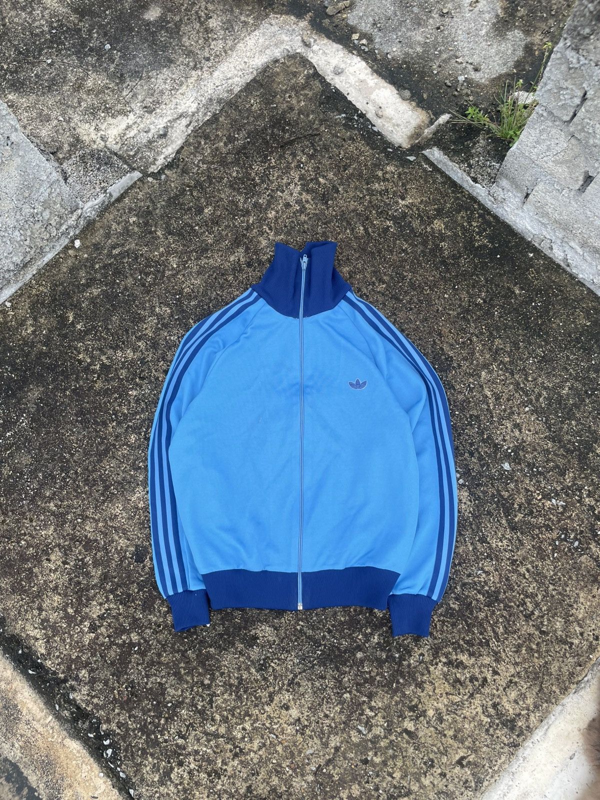 Adidas VINTAGE ADIDAS 90s TRACKTOP / SWEATER Size US S / EU 44-46 / 1 - 1 Thumbnail