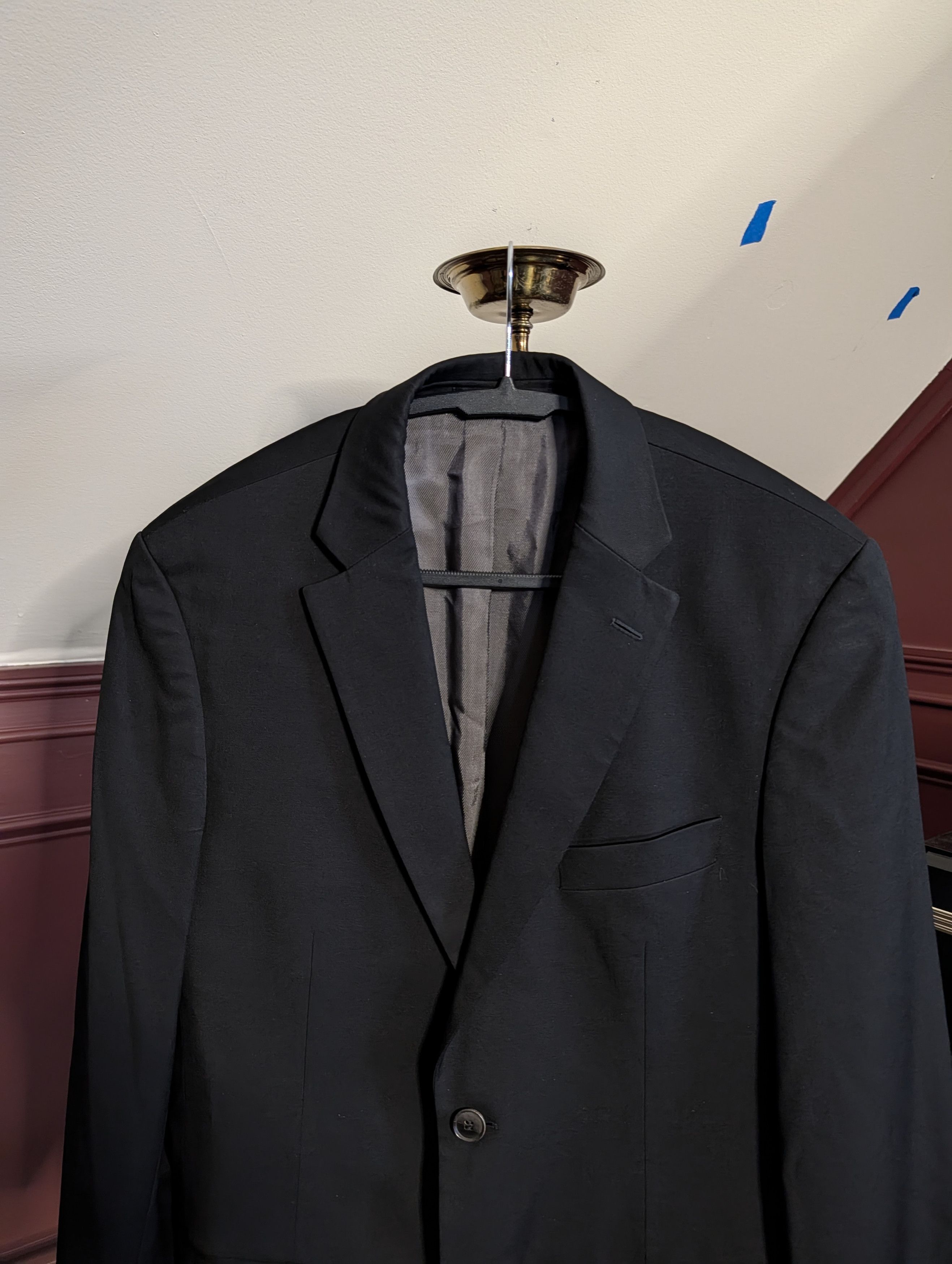 Hugo Boss Black Super 110s Pasolini wool blazer 38R Size 38R - 2 Thumbnail