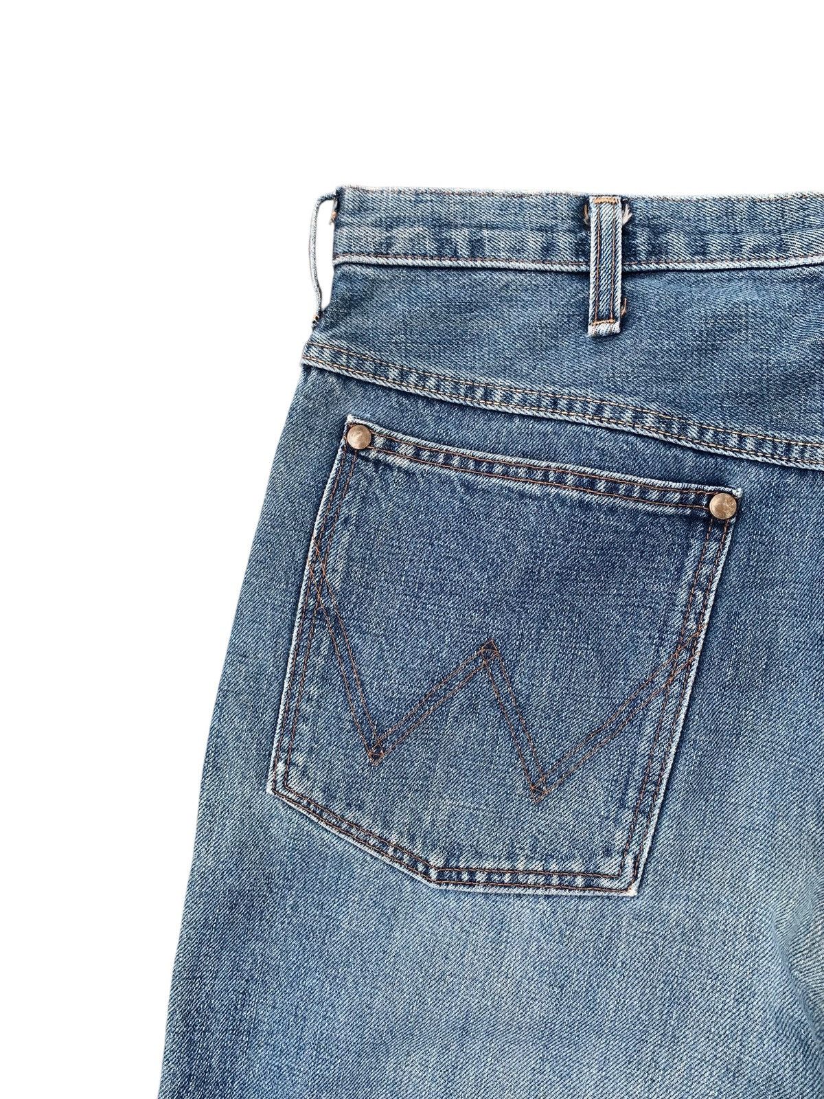 Wrangler VINTAGE WRANGLER SELVEDGE BAGGY JAPANESE FADED DENIM Size US 31 - 10 Thumbnail