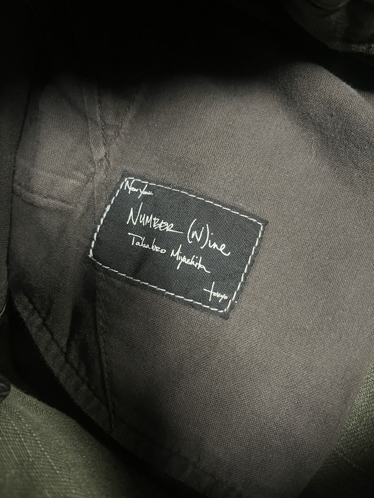 Number (N)ine number nine FW08 olive pants Size US 28 / EU 44 - 3 Thumbnail