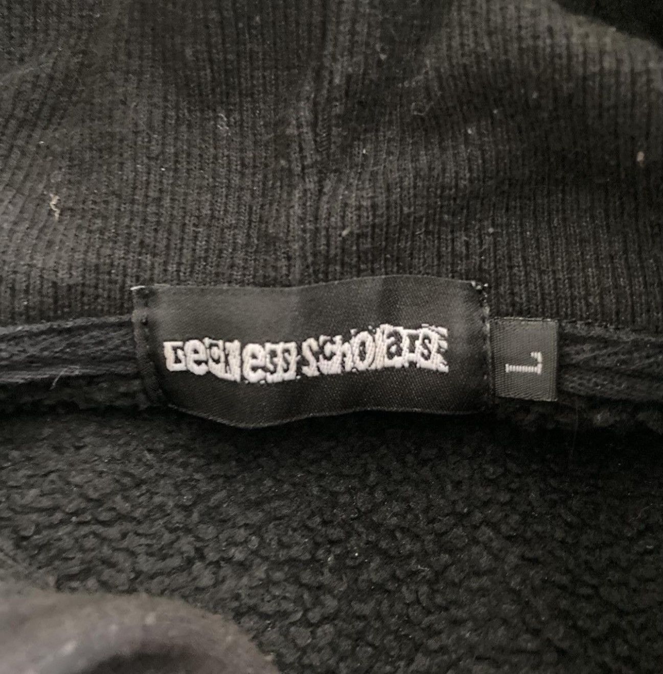 F1lthy Ware × Playboi Carti Working On Dying x Reckless Scholars hoodie Size US L / EU 52-54 / 3 - 2 Thumbnail