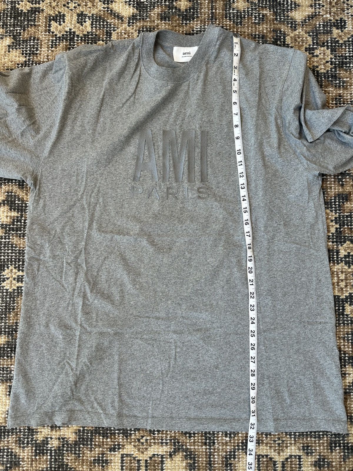 AMI AMI Oversized Embroidered Logo Tee Size US L / EU 52-54 / 3 - 8 Thumbnail