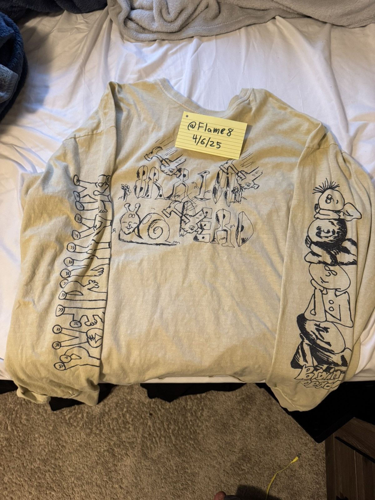 Brain Dead Brain Dead Long Sleeve Size US XXL / EU 58 / 5 - 2 Thumbnail