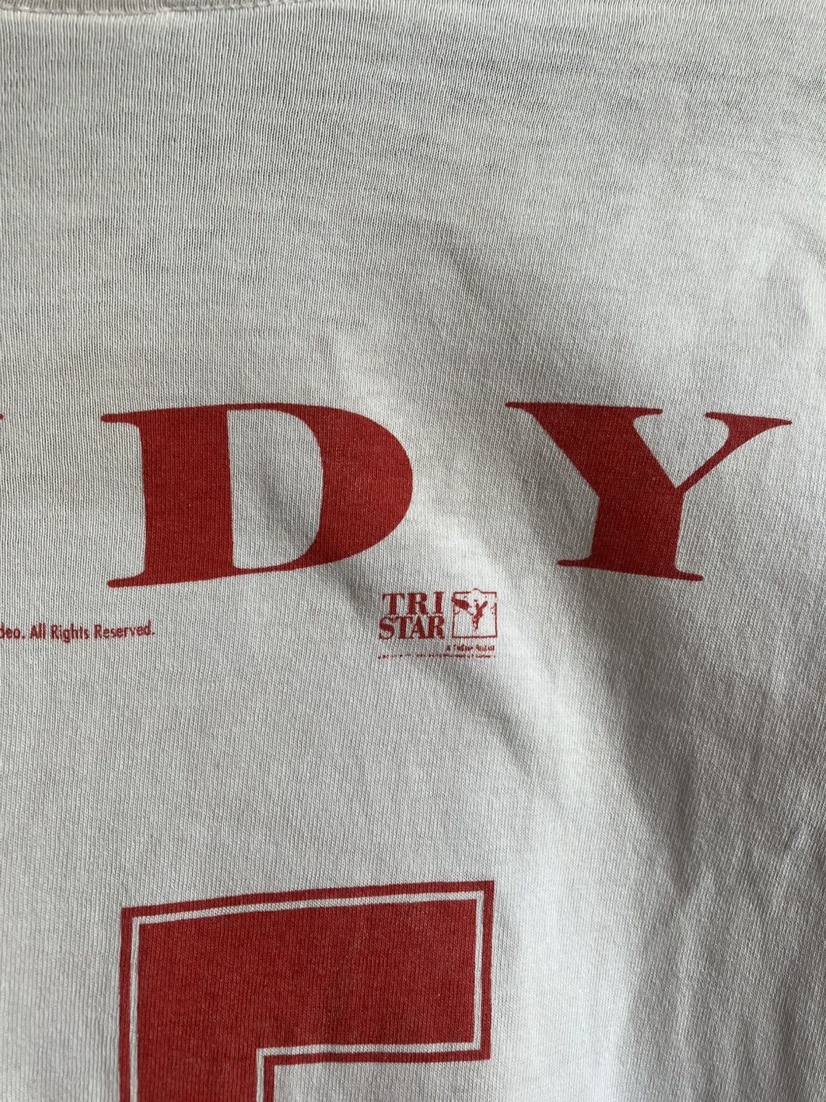 Vintage RUDY MOVIE T-SHIRT Size US L / EU 52-54 / 3 - 6 Thumbnail