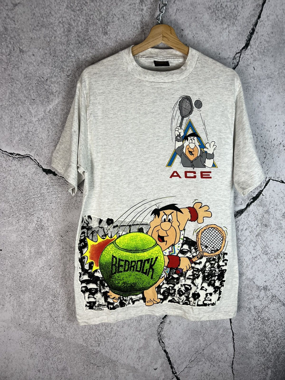 Cartoon Network Vintage 1991 90s Cleveland Browns Rare Flintstones NFL Tee Size US L / EU 52-54 / 3 - 1 Thumbnail