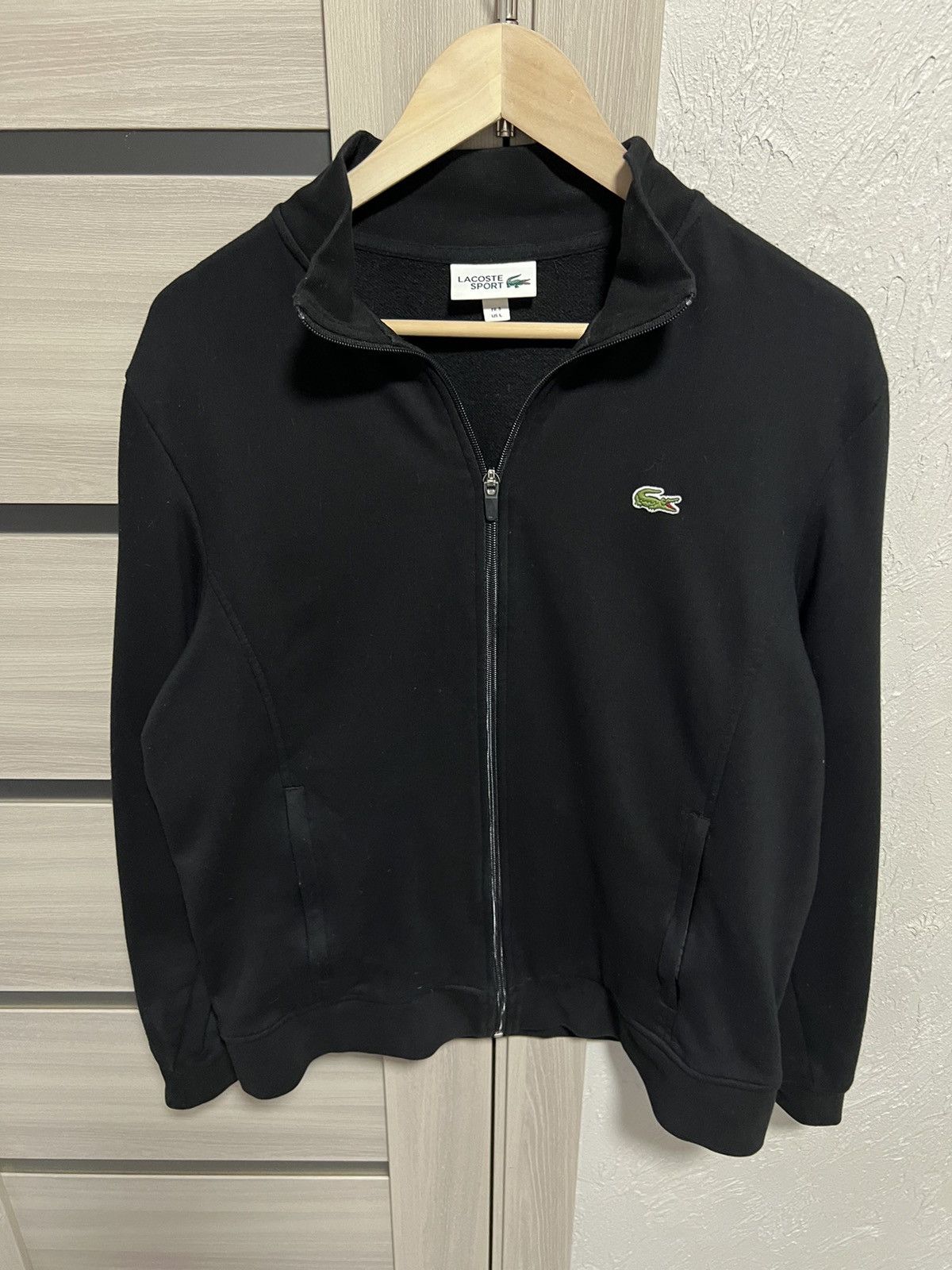 Lacoste Vintage Lacoste Zip Hoodie Mini Logo Old Money Size US L / EU 52-54 / 3 - 11 Thumbnail