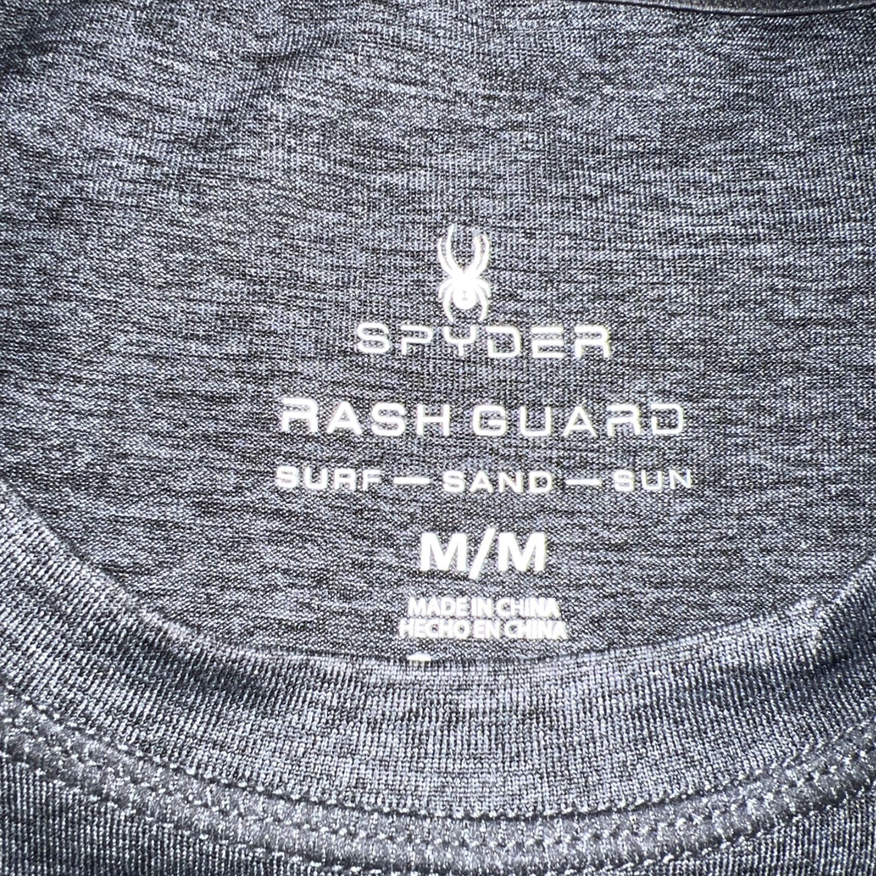 Spyder Spyder Gray Longsleeve Stretchy Athletic Shirt Mens Size M - Casual Activewear Regular Sleeve Long Gray M Mens Size US M / EU 48-50 / 2 - 3 Thumbnail