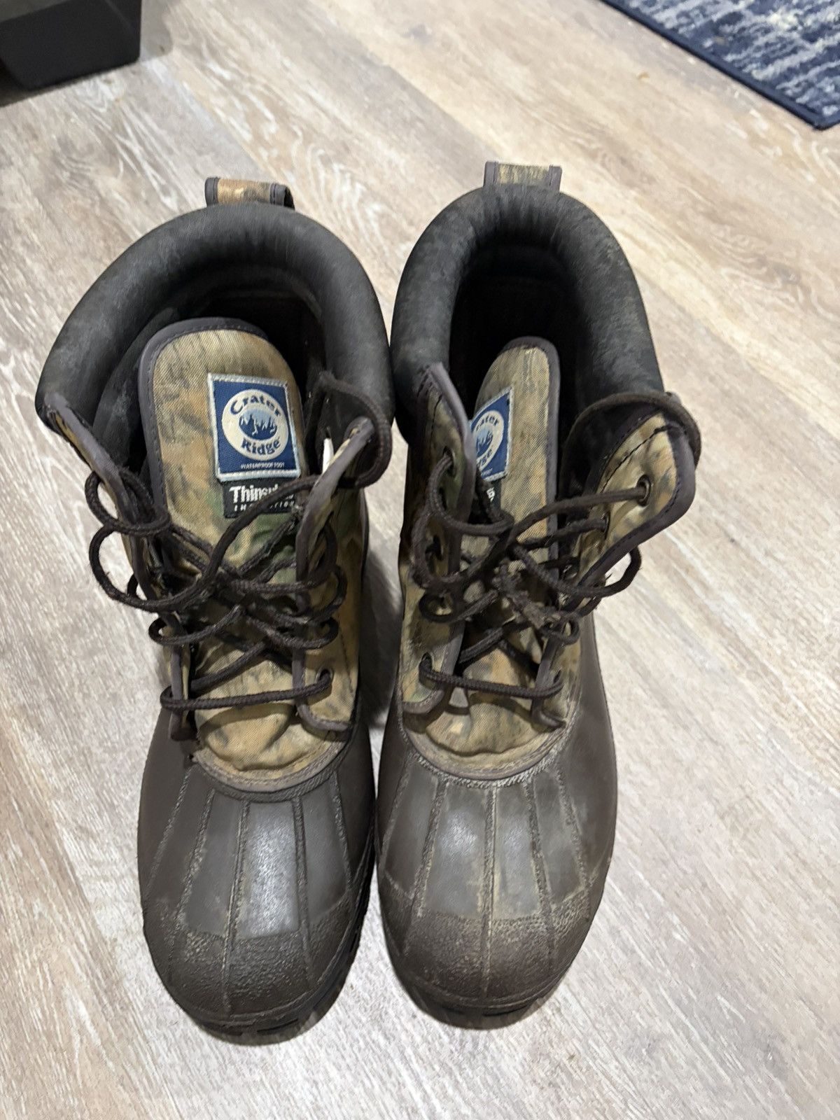 Other Crater Ridge Snow Boots Camo Thinsulate Waterproof Hunting Size US 11 / EU 44 - 2 Thumbnail