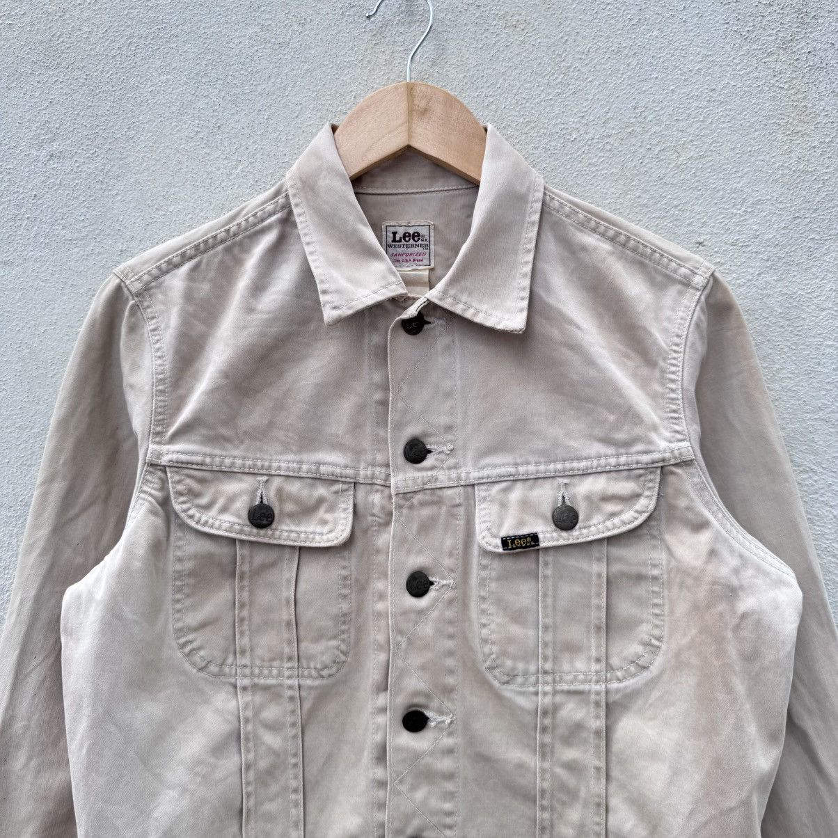 Vintage Vintage Lee Westerner Moleskin Denim Jacket Rusty Size US M / EU 48-50 / 2 - 2 Thumbnail