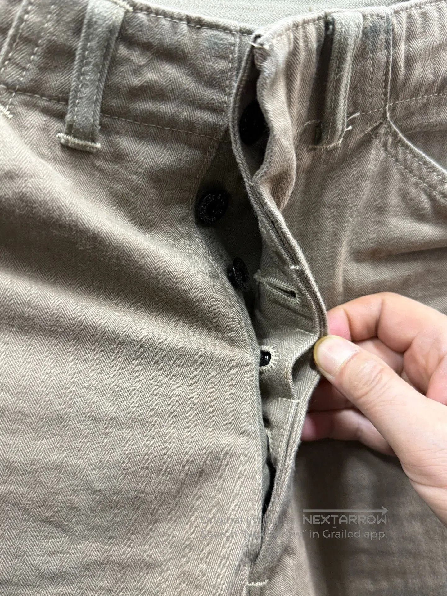 Warehouse Warehouse Japanese Herringbone Casual Pants. Size US 31 - 2 Thumbnail