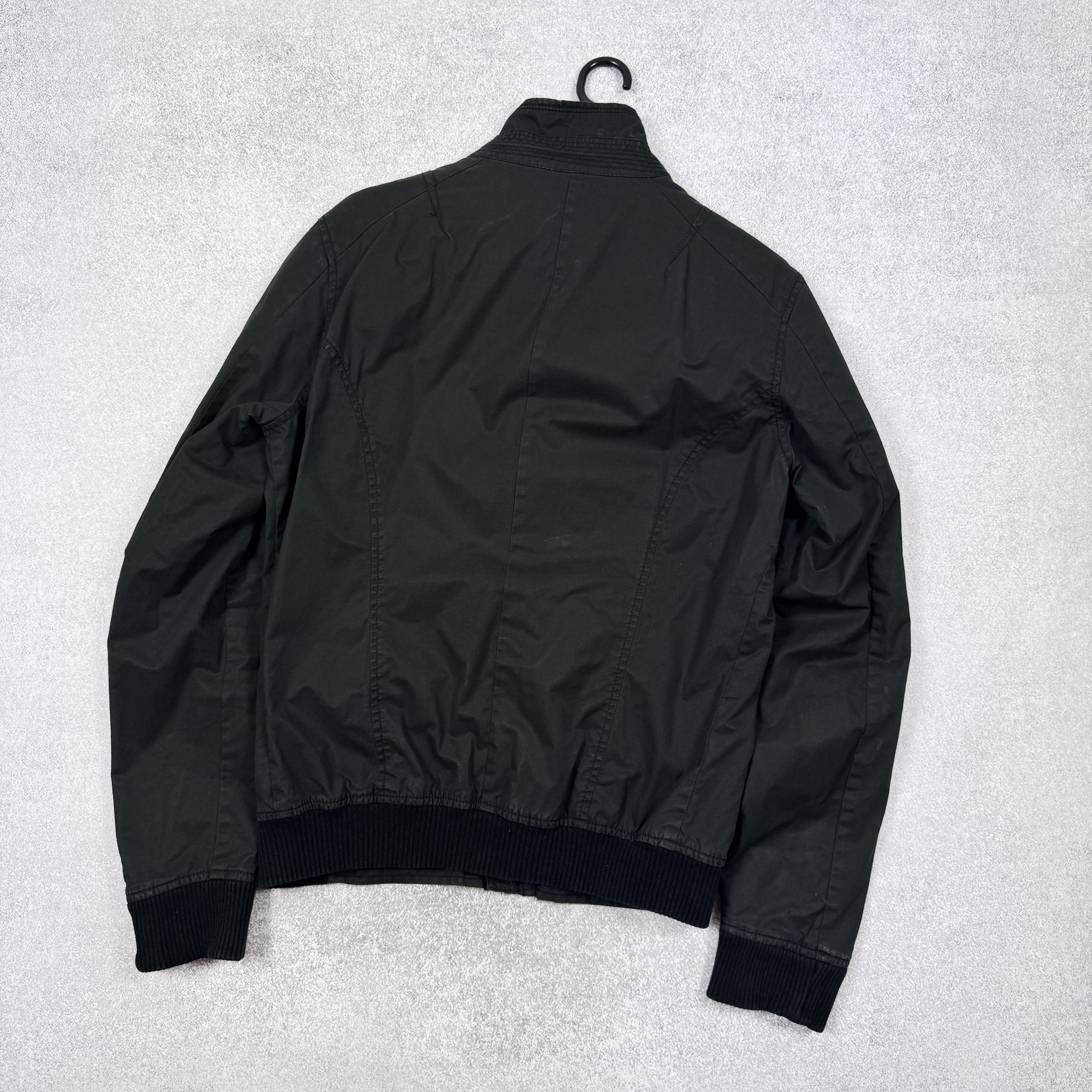 Diesel Men`s DIESEL Black Cotton Bomber Jacket Size S-M Size US S / EU 44-46 / 1 - 5 Thumbnail