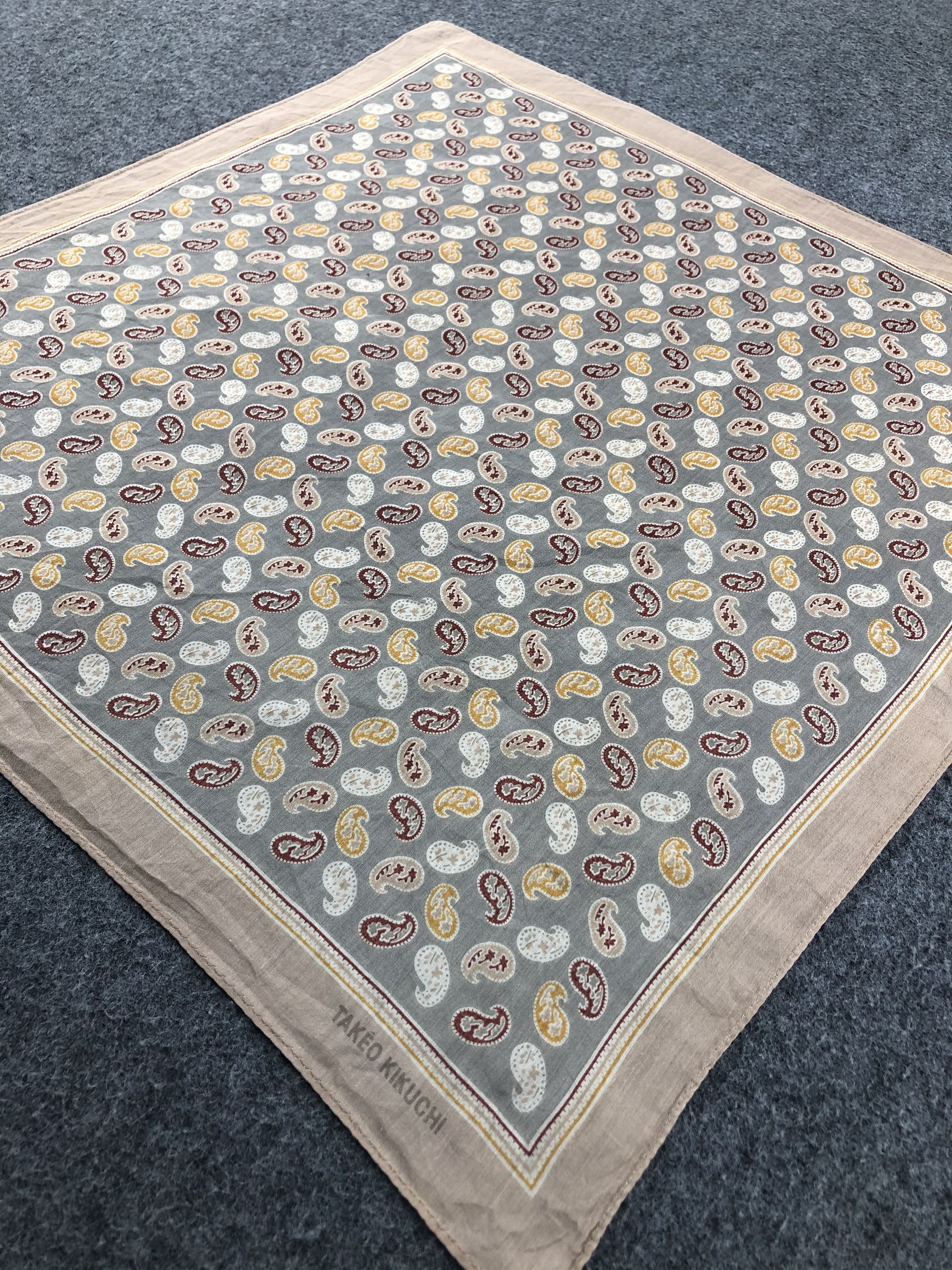 Takeo Kikuchi Takeo Kikuchi Handkerchief / Bandana / Neckerchief Size ONE SIZE - 4 Thumbnail