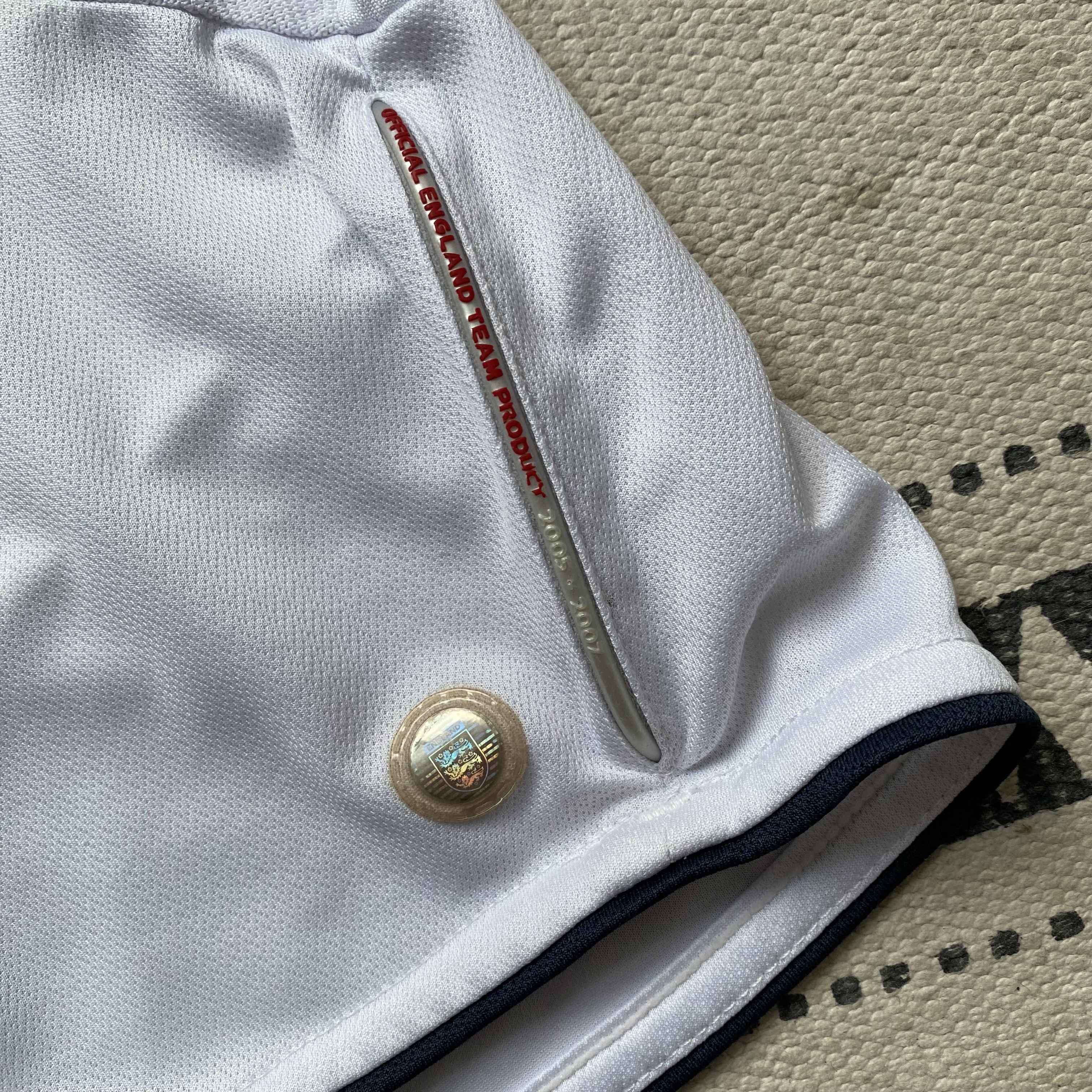 Umbro ⚽️ Drill Vintage England Soccer jersey Blockore 2005 Size US M / EU 48-50 / 2 - 8 Thumbnail