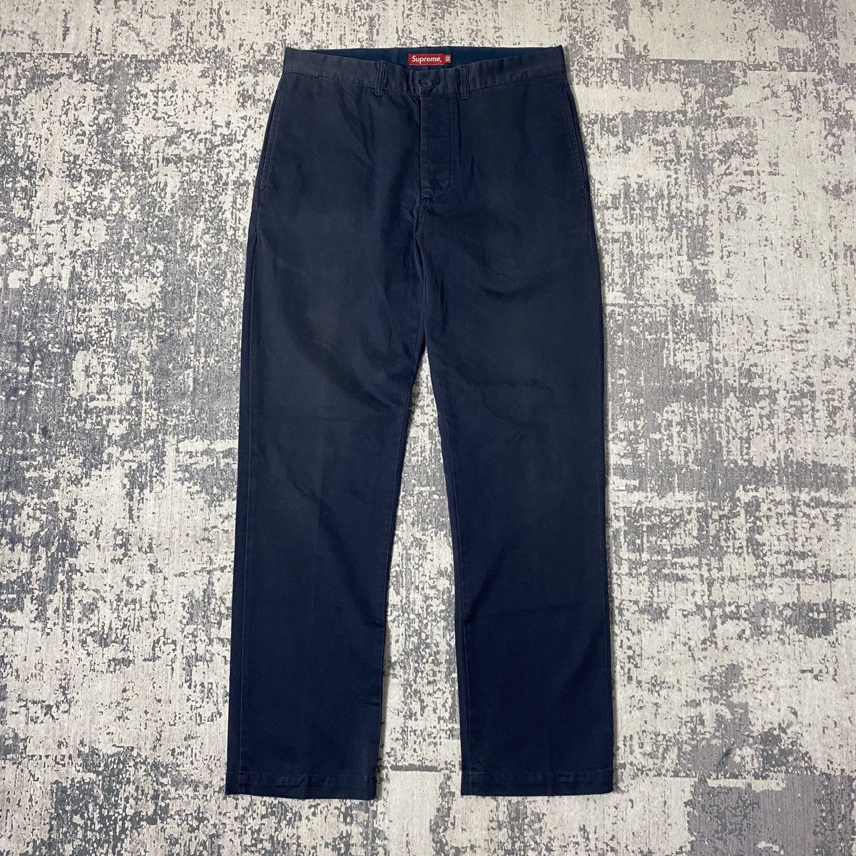 Supreme Supreme Crown Logo Chinos Pants Size US 33 - 3 Thumbnail