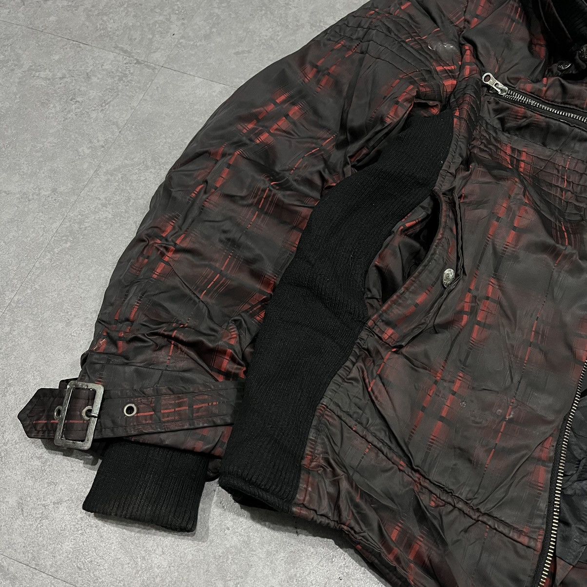 14th Addiction 2000s SEMANTIC DESIGN PLAID BONO JACKET Size US L / EU 52-54 / 3 - 3 Thumbnail