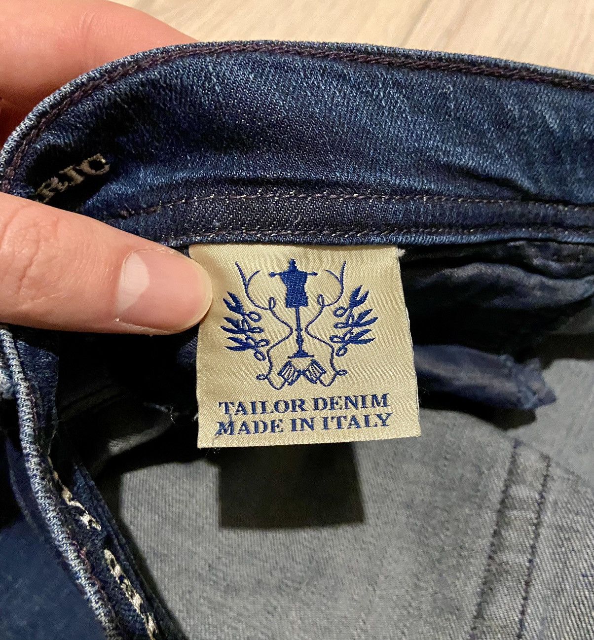 Other Scissor Scriptor tailor denim handmade jeans Size US 44 / EU 60 - 8 Thumbnail