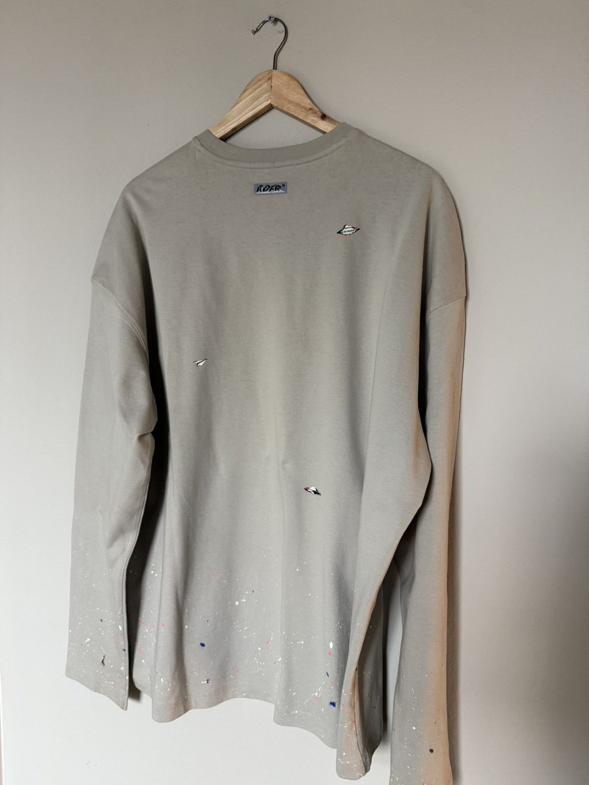 Ader Error ADER ERROR Painted Long Sleeve Tee (S/S 20) Size US XL / EU 56 / 4 - 2 Thumbnail