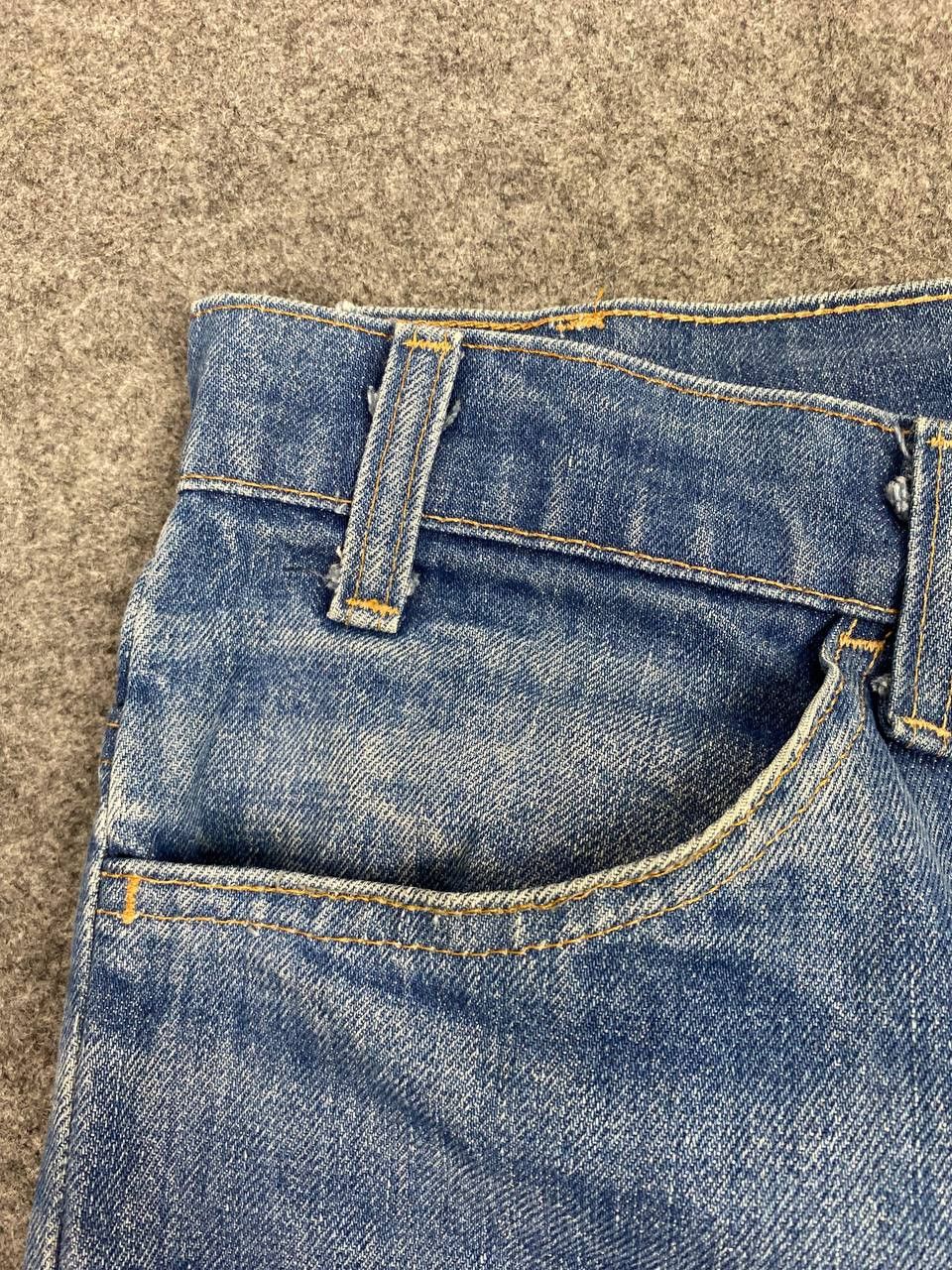 Levi's vintage 70s/80s levis 646 orange tab bootcut flare denim Size US 34 / EU 50 - 10 Thumbnail