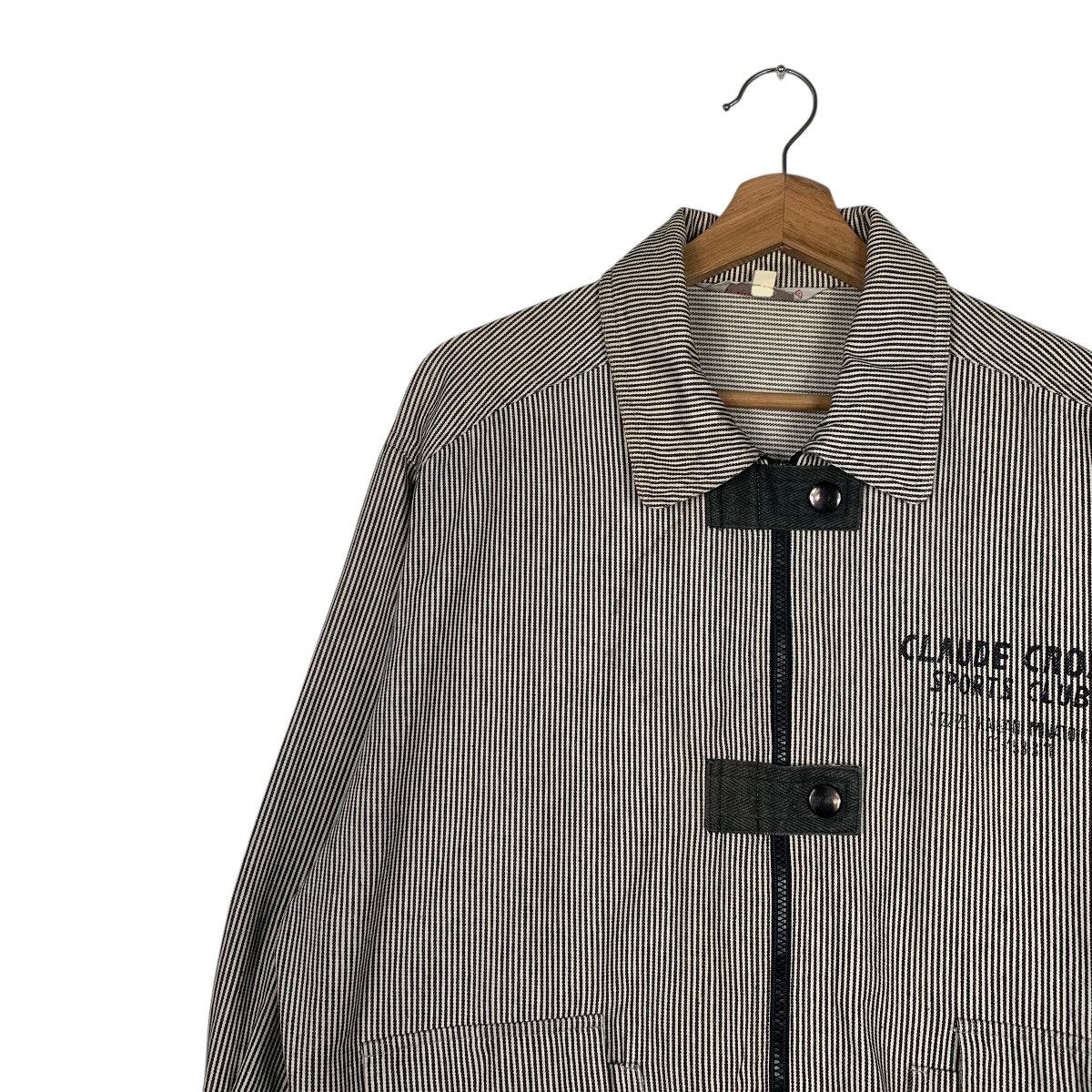 Japanese Brand Japanese Brand Claude Cross Hickory Bomber Jacket Size US M / EU 48-50 / 2 - 6 Thumbnail