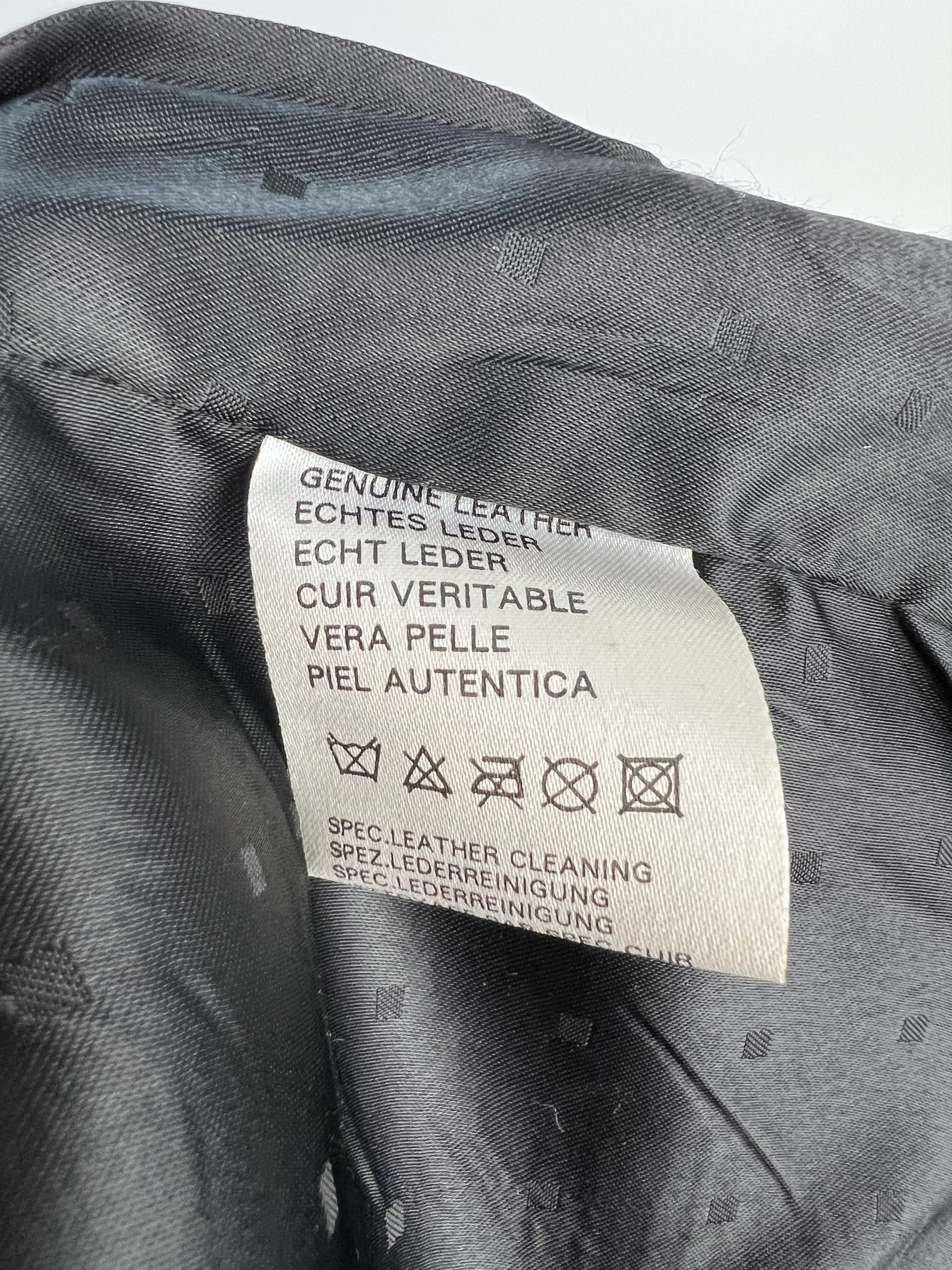 Vintage 80s Rare Vintage Dino’z Women’s Leather Jacket Size IT 44 Size M / US 6-8 / IT 42-44 - 17 Thumbnail