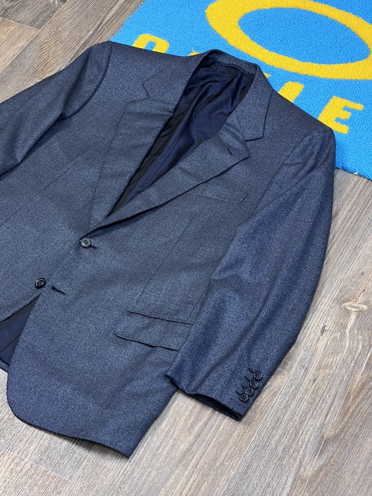 Brioni Brioni Parigi Two Buttons Blue Wool Blazer Jacket 52 Size 52S - 4 Thumbnail