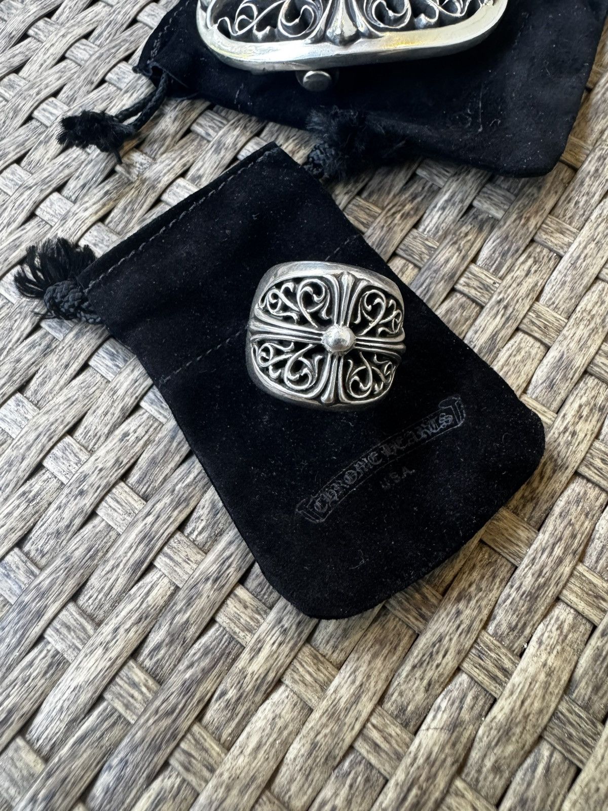 Chrome Hearts Chrome Hearts Oval Ring Size ONE SIZE - 1 Thumbnail