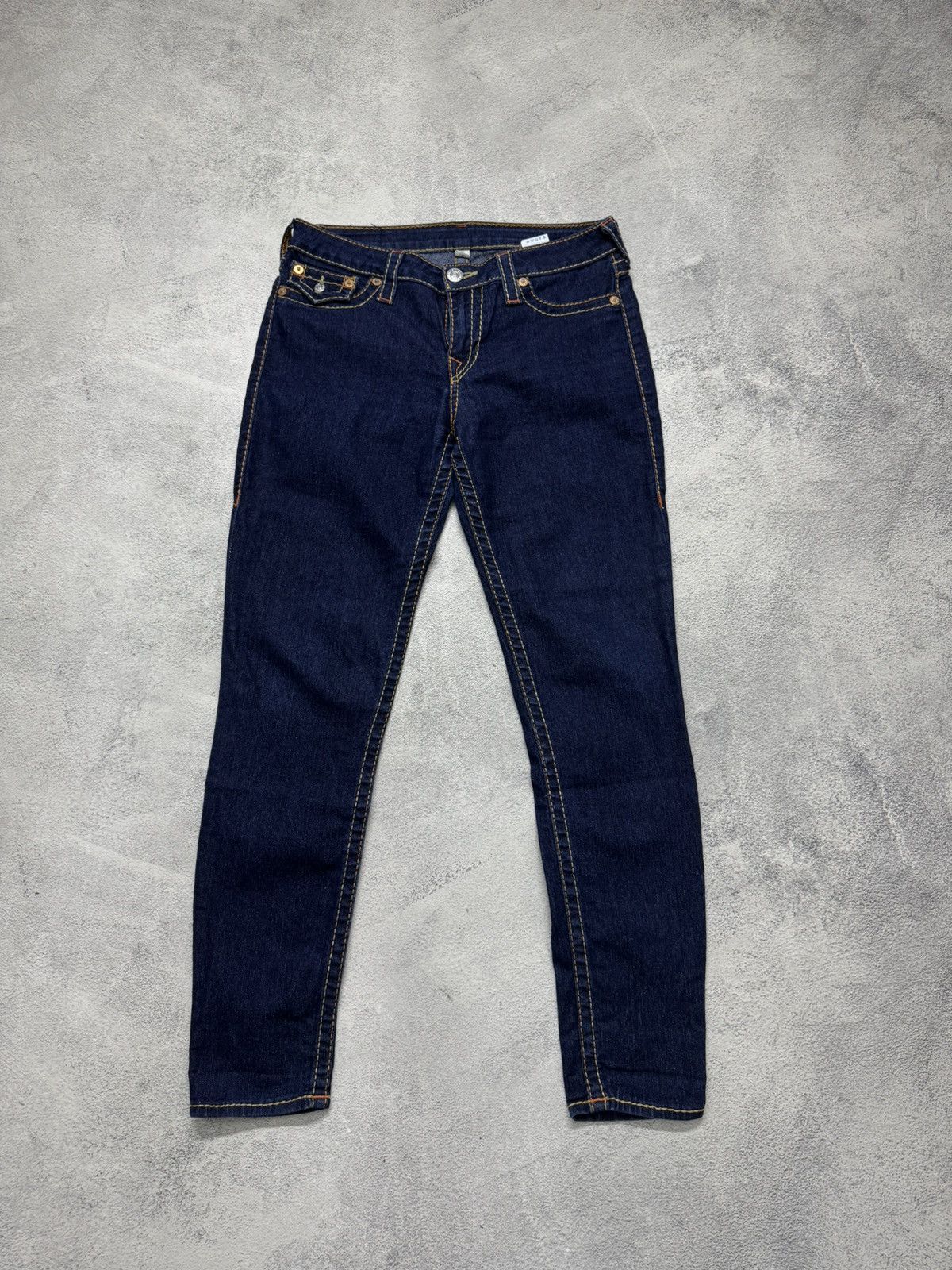 True Religion Vintage Y2k True Religion USA Denim Jeans 90’s Size 31" - 2 Thumbnail
