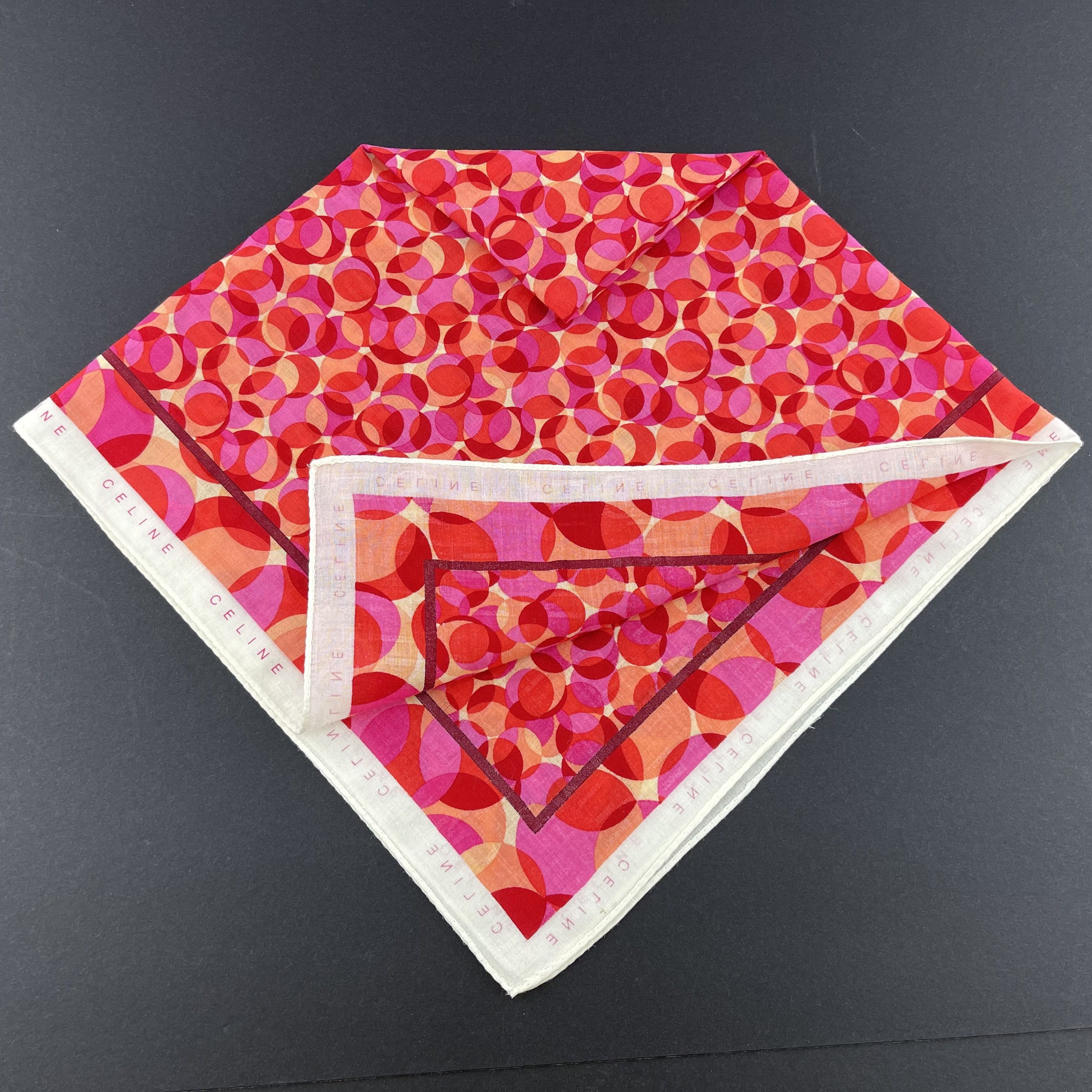 Celine Celine Handkerchief/Neckerchief/Bandana-KD3307 Size ONE SIZE - 4 Thumbnail