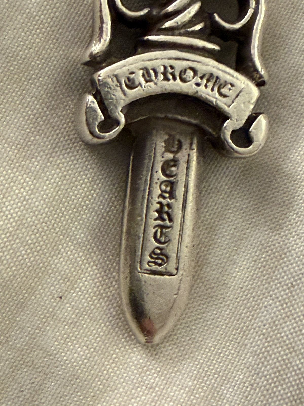 Chrome Hearts Chrome Hearts Sterling Silver Dagger Pendant #10 Size( 925) Size ONE SIZE - 10 Thumbnail