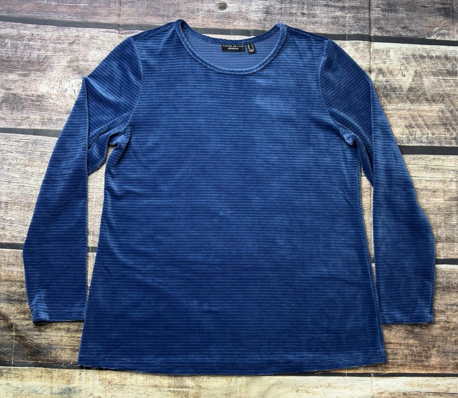 Other Susan Graver Weekend Top Women's Medium Ribbed Size M / US 6-8 / IT 42-44 - 1 Thumbnail
