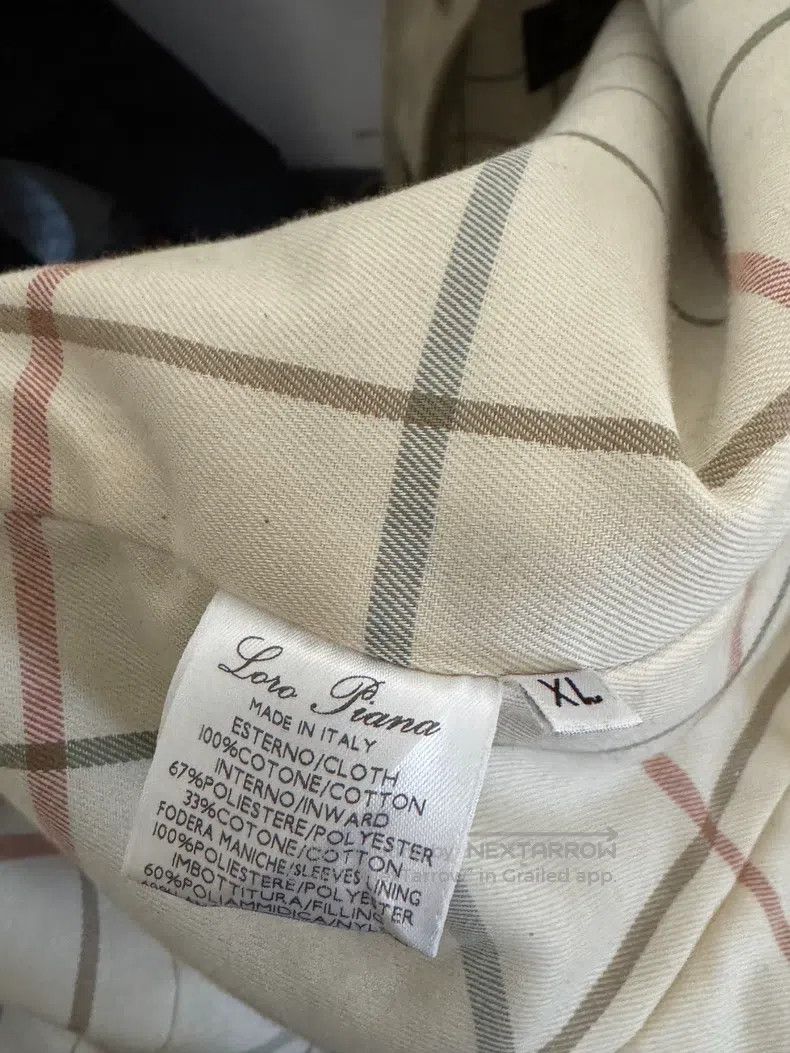 Loro Piana Loro Piana Trench coat jacket Size US XL / EU 56 / 4 - 7 Thumbnail