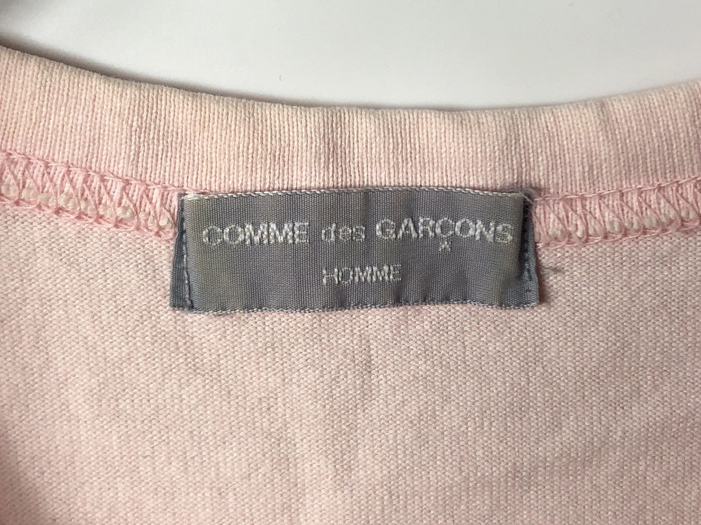 Comme des Garcons × Comme des Garcons Homme COMME des GARCONS/rebuuild plain t-shirt/28193 - 803 80 Size US M / EU 48-50 / 2 - 5 Thumbnail