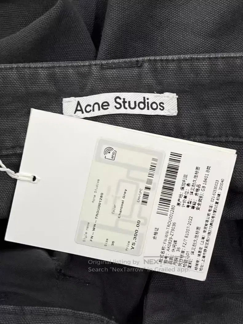 Acne Studios Acne Studios Vintage Distressed Multi-Pocket Loose Fit Str Size 24" / US 00 / IT 34 - 3 Thumbnail