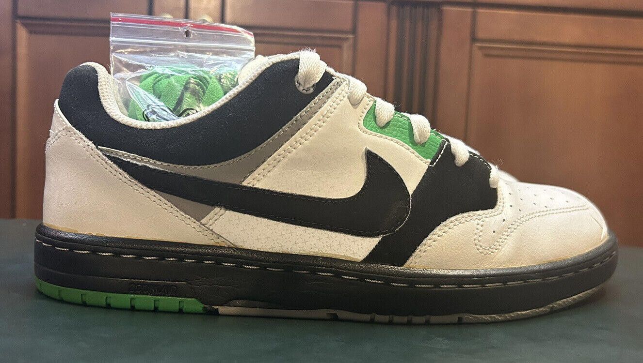 Nike Nike 6.0 Air Zoom Cush SB 2008 White Green Sz 9.5 325333-102 Size US 9.5 / EU 42-43 - 1 Thumbnail