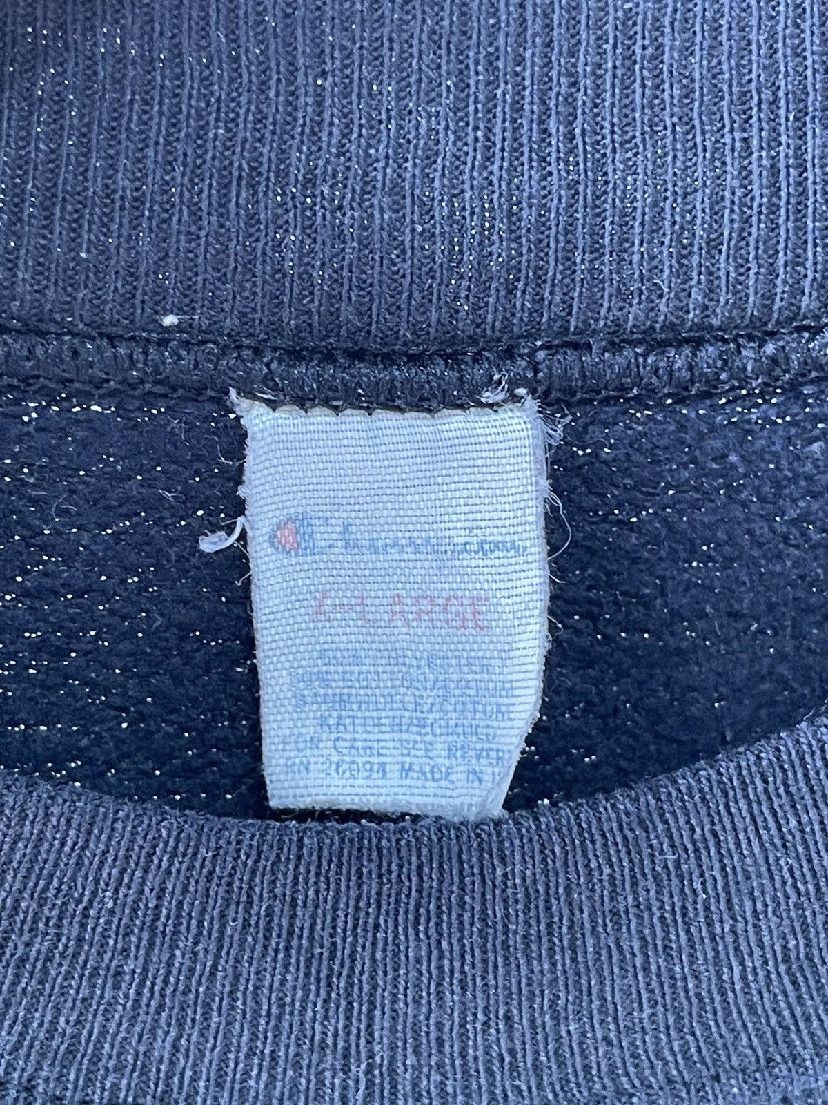 Champion × Vintage 1980s Champion Universite De Paris Sorbonne Sweatshirt Size US XL / EU 56 / 4 - 12 Thumbnail