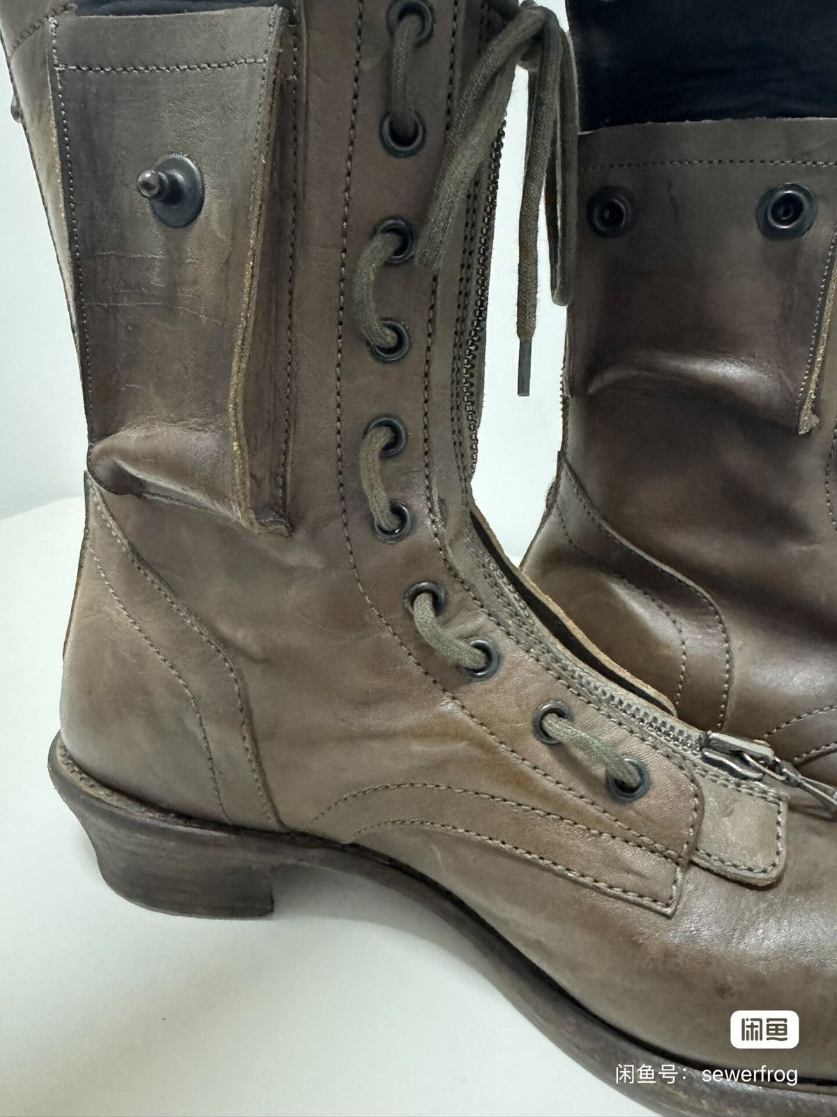 Julius Julius leather boots Size US 7 / EU 40 - 4 Thumbnail
