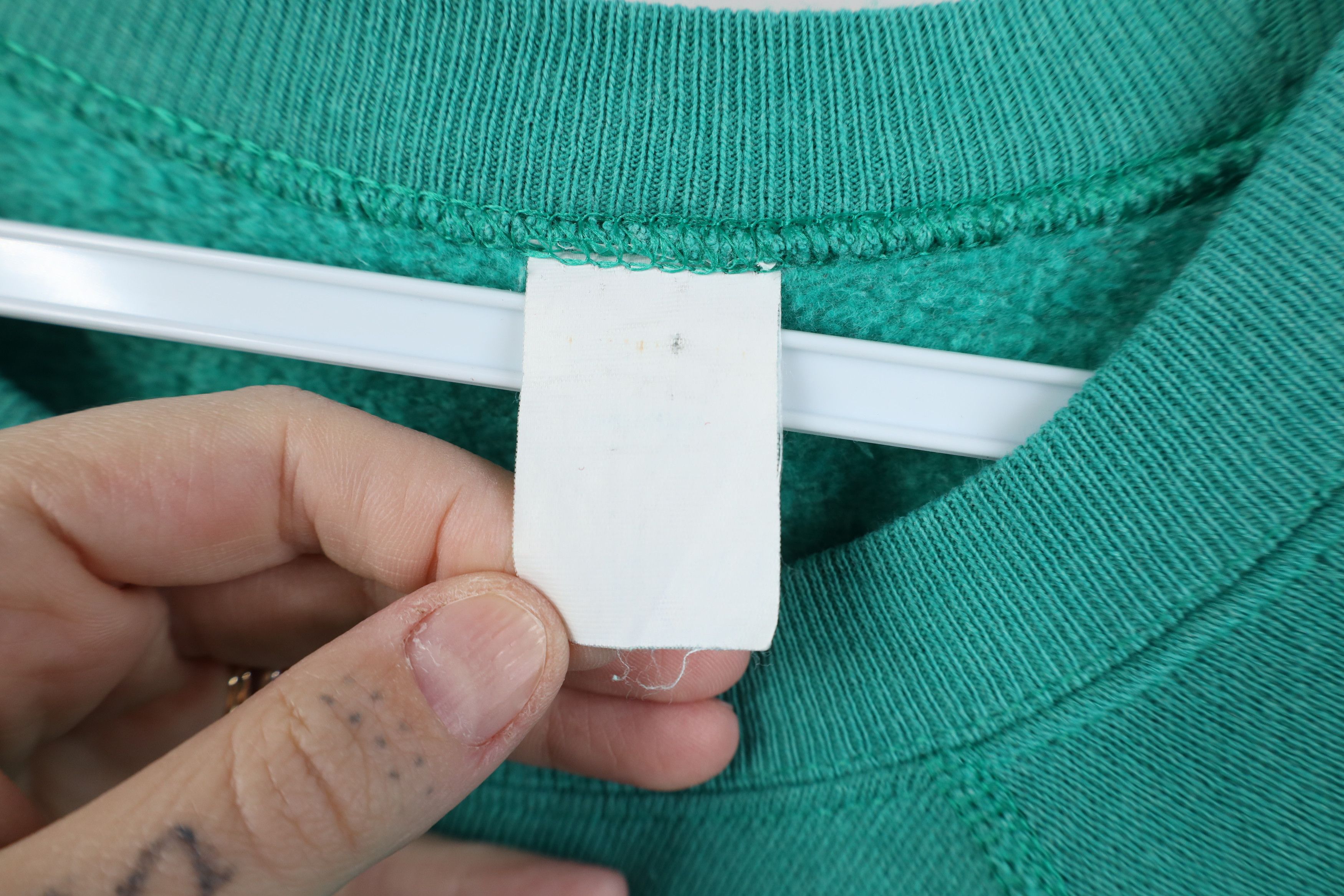 Vintage Vintage 70s 80s Streetwear Crewneck Sweatshirt Seafoam USA Size US L / EU 52-54 / 3 - 7 Thumbnail