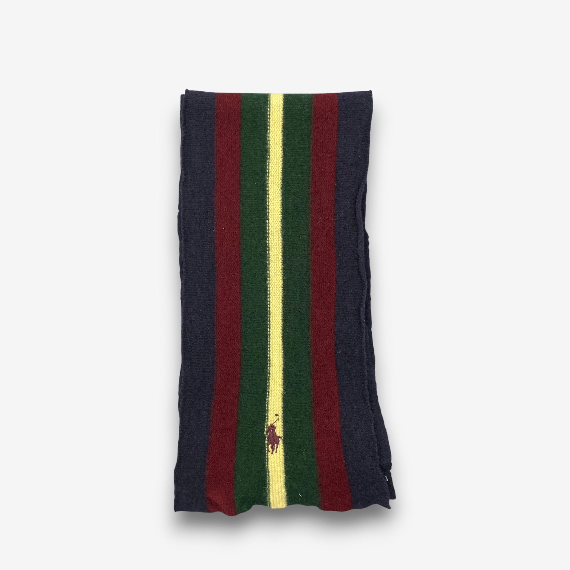 Polo Ralph Lauren Vintage Polo Ralph Lauren Scarf Muffler Wool Winter Scarves Size ONE SIZE - 2 Thumbnail