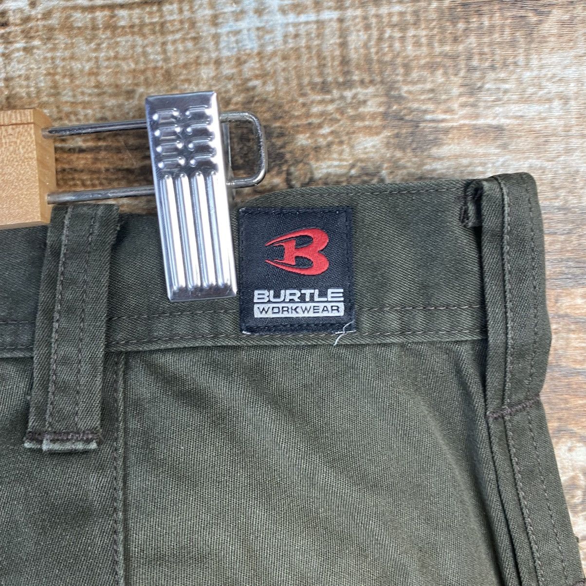 Japanese Brand DL Burtle Green Cargo Multipocket Pants #C989 Size US 33 - 20 Thumbnail
